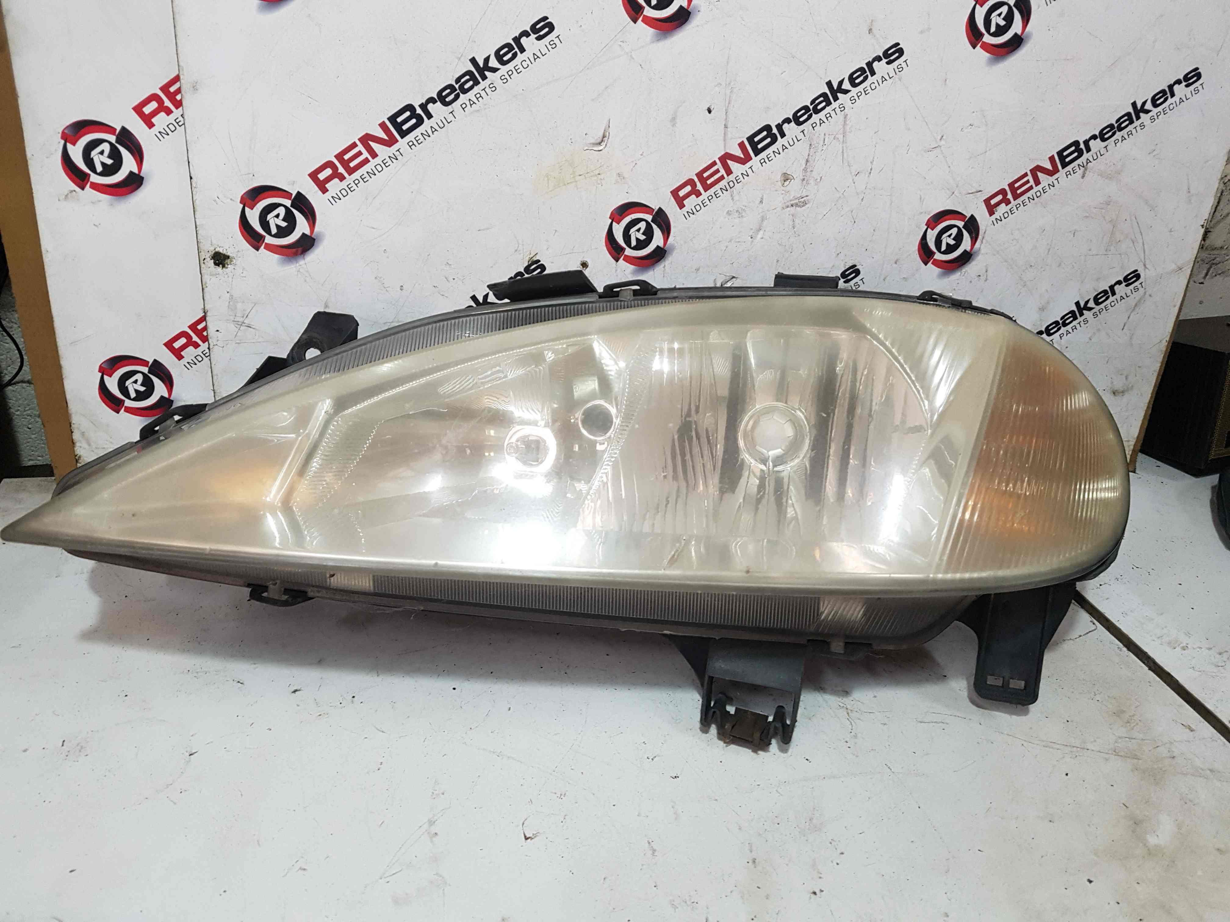 Thumb 3 Renault Megane 1999-2002 Drivers OSF Front Headlight Lens 7700427875