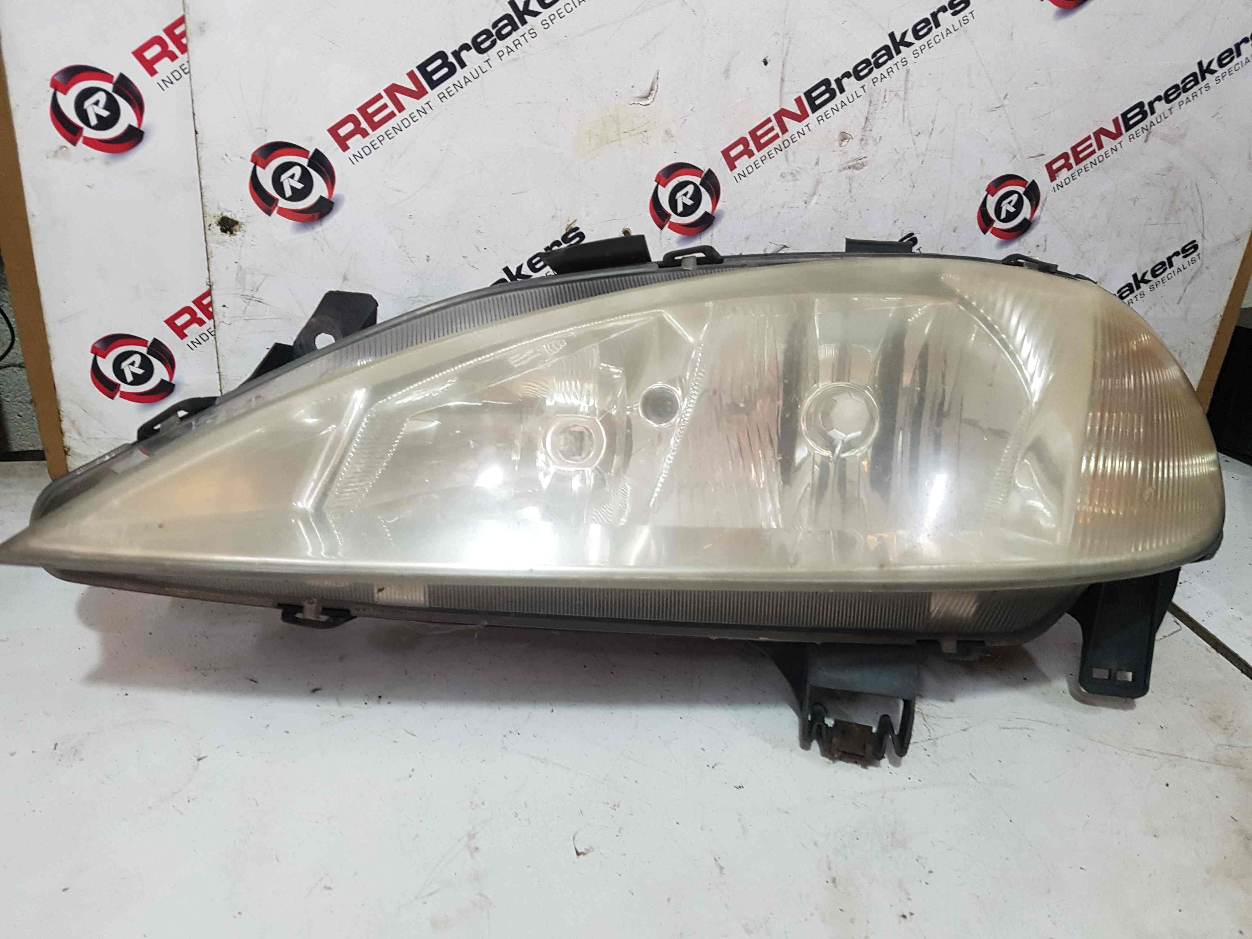 Thumb 7 Renault Megane 1999-2002 Drivers OSF Front Headlight Lens 7700427875