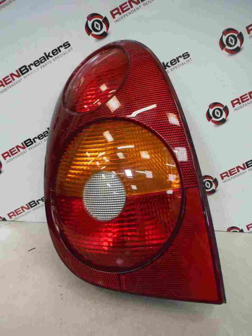 Renault Megane 1999-2002 Drivers OSR Rear Light Lens 7700428057