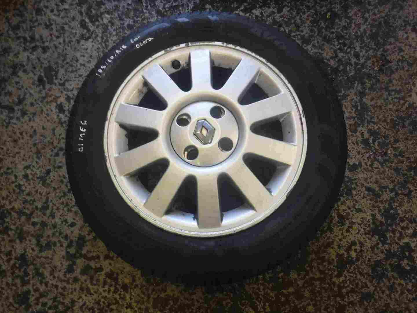 Renault Megane 1999-2002 Ostraprime Alloy Wheel + Tyre 185 60 15 6mm