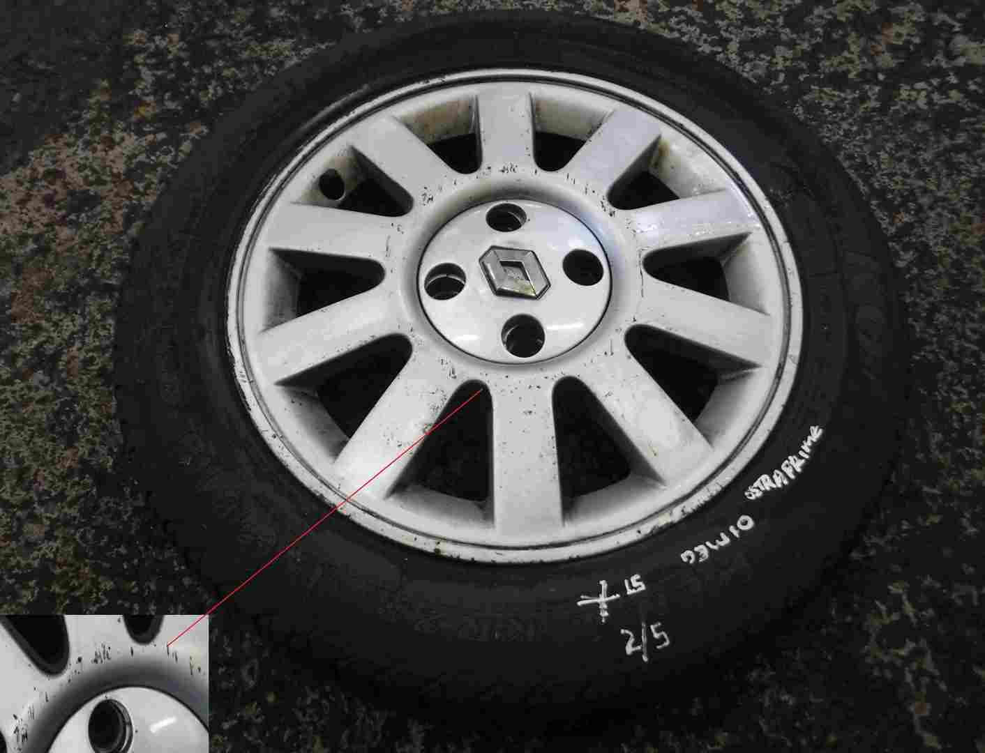 Renault Megane 1999-2002 Ostraprime Alloy Wheel 15inch