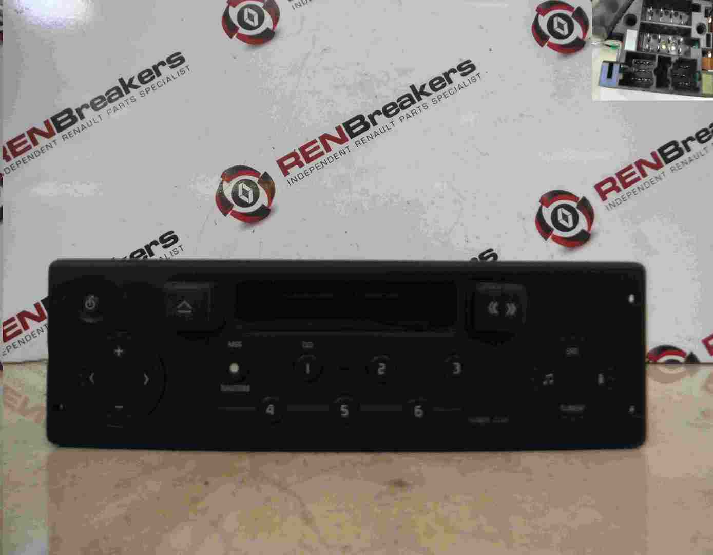 Renault Megane 1999-2002 Radio Casette Player Tuner List   Code