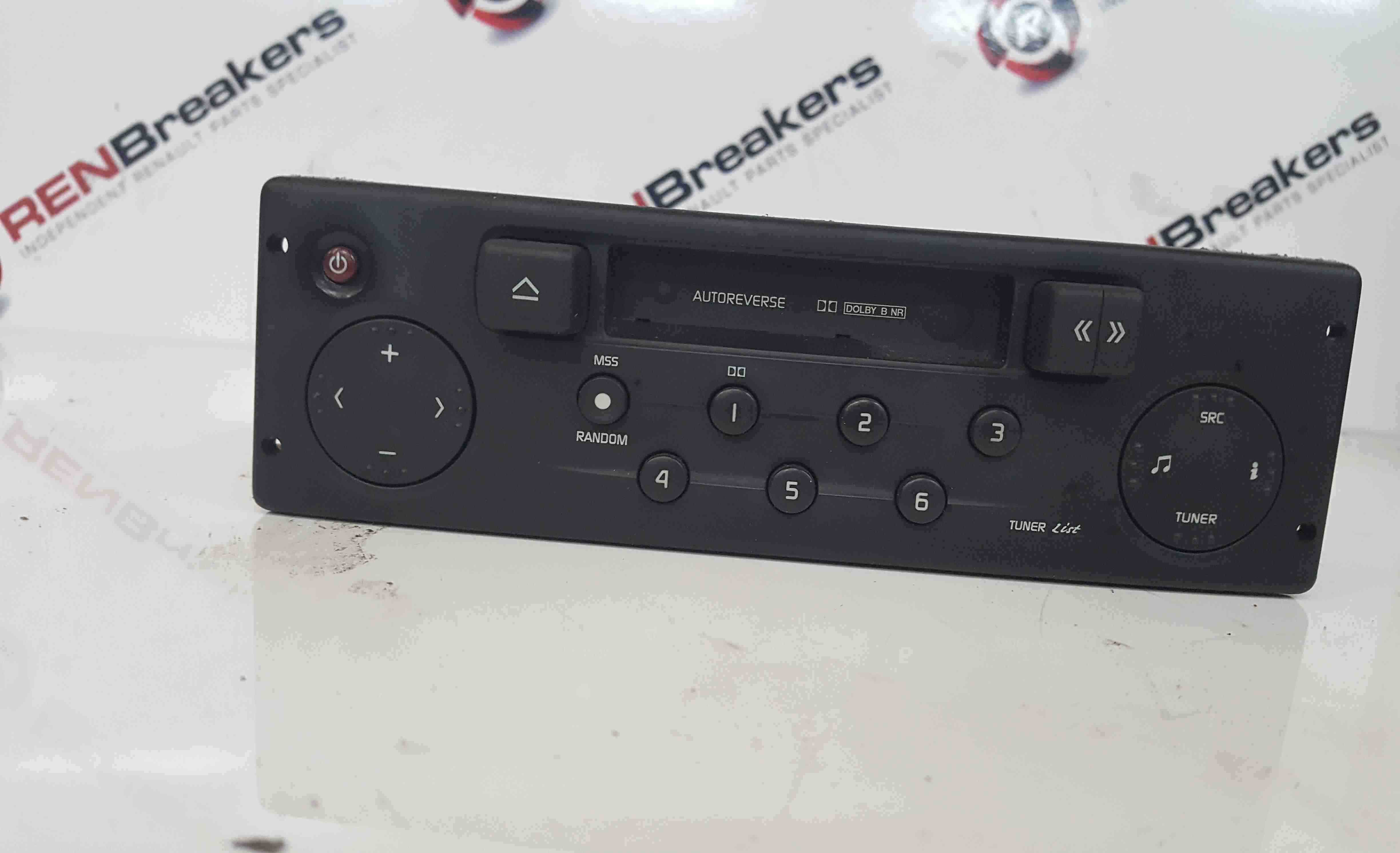 Renault Megane 1999-2002 Radio Casette Tape Player 7700434436