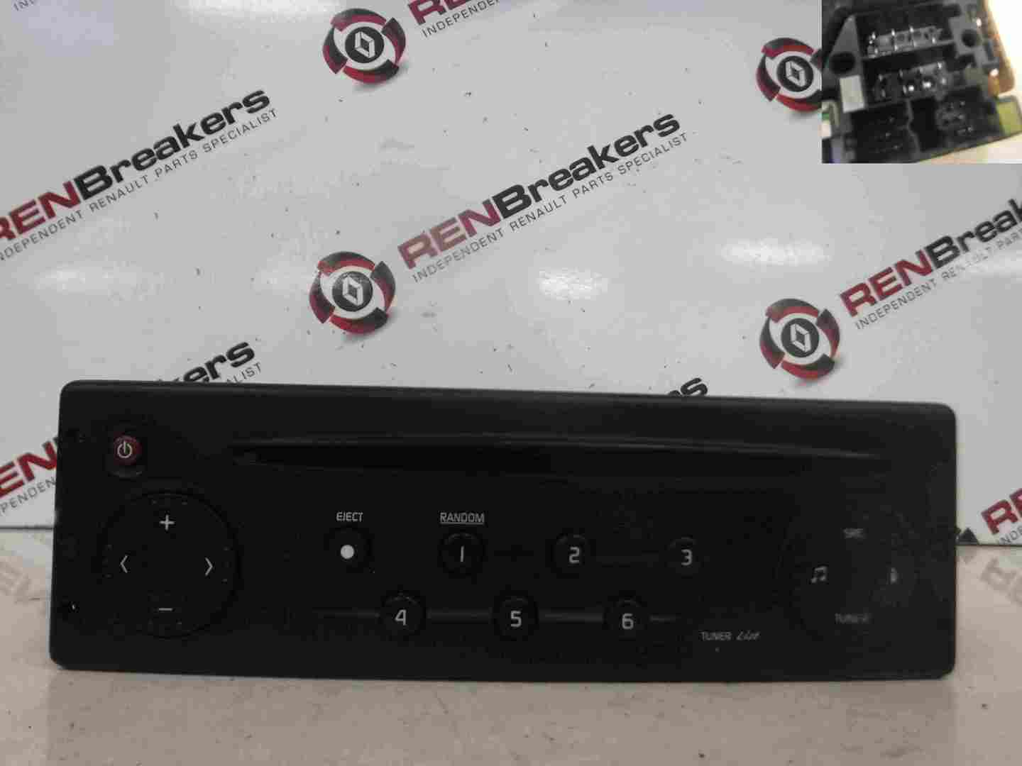 Renault Megane 1999-2002 Radio Cd Player Tuner List + Code