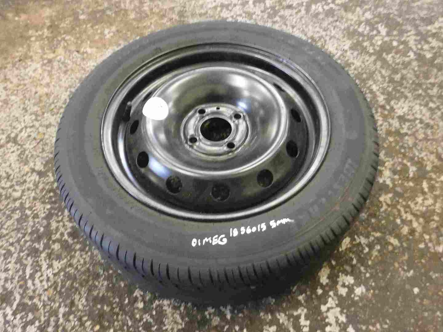 Renault Megane 1999-2002 Spare Steel Wheel + Tyre 185 60 15 5mm
