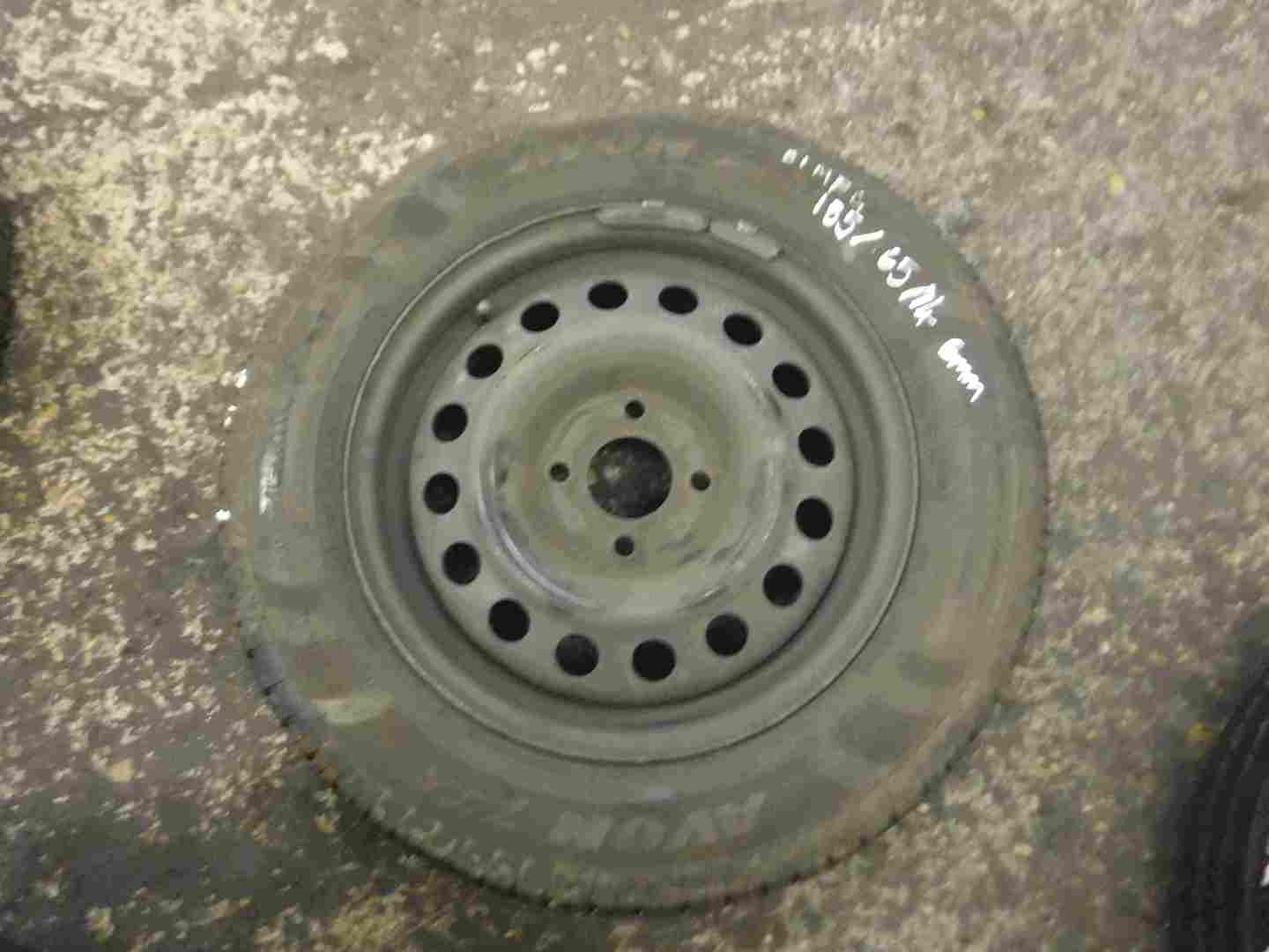 Renault Megane 1999-2002 Steel Wheel Rim + Tyre 185 65 14 6mm Tread