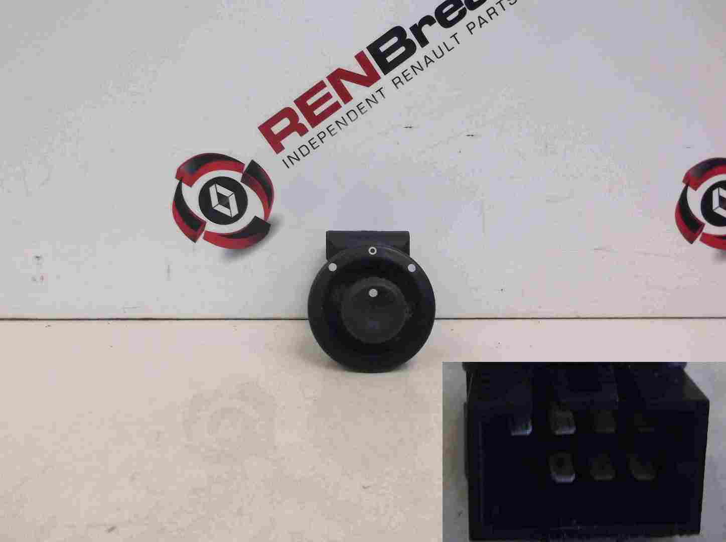 Renault Megane 1999-2002 Wing Mirror Adjuster Glass