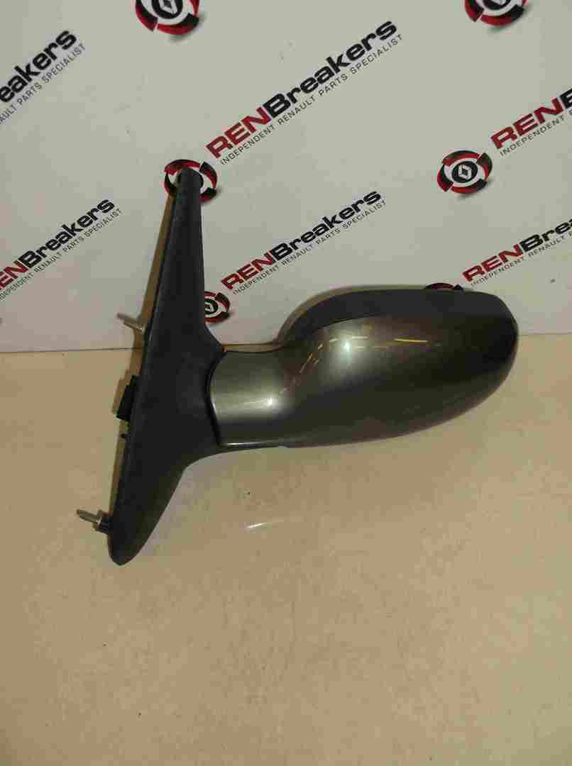 Renault Megane 1999-2003 Passenger NS Wing Mirror Grey 603 Electric