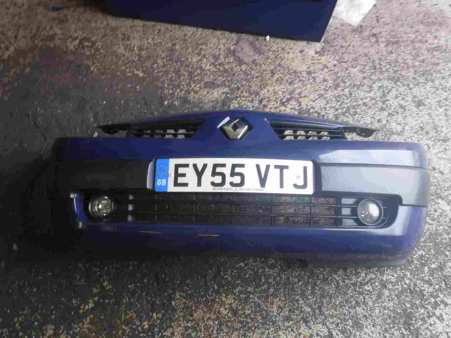 Renault Megane 2002-2006 Front Bumper Blue 460
