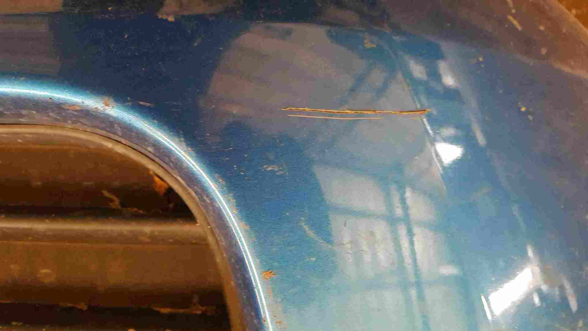 Thumb 3 Renault Megane 2002-2006 Front Bumper Blue TEI45 TE145