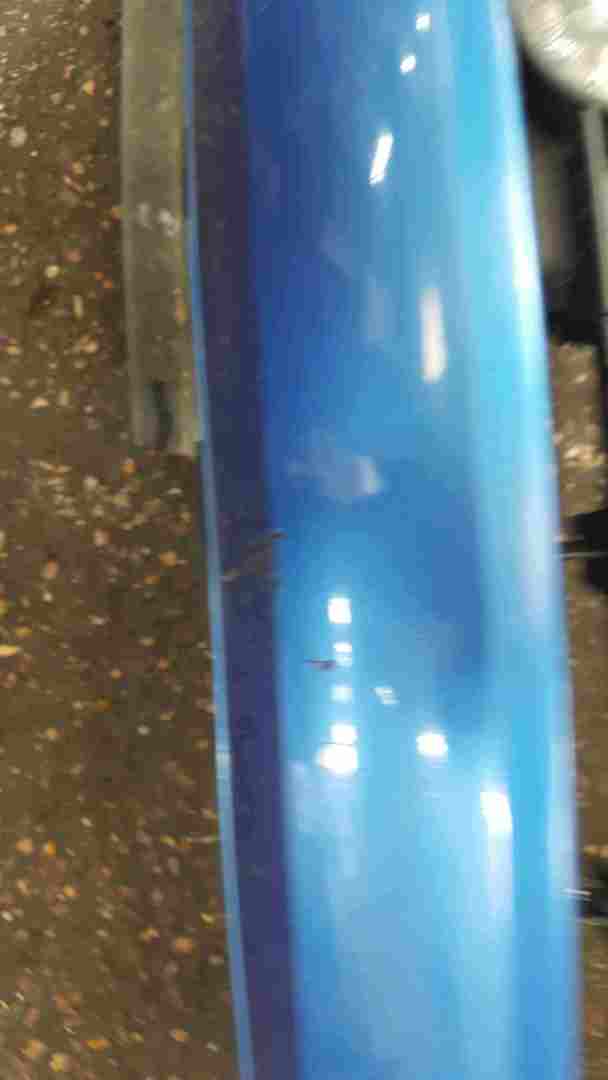Thumb 2 Renault Megane 2002-2006 Front Bumper Blue TEI45 TE145 8200142001