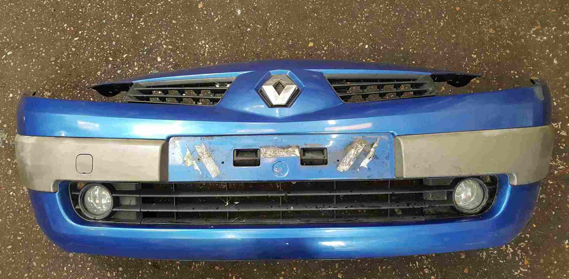 Thumb 5 Renault Megane 2002-2006 Front Bumper Blue TEI45 TE145 8200142001