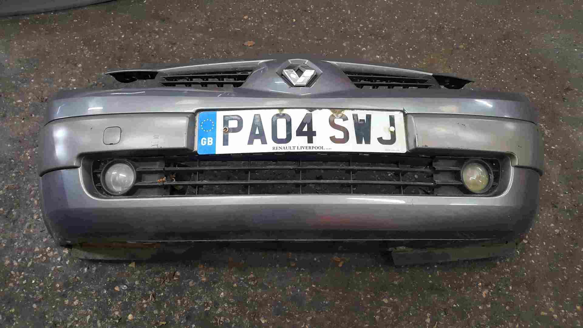 Renault Megane 2002-2006 Front Bumper Grey 603