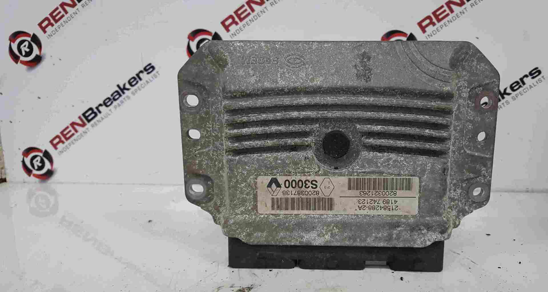 Renault Megane 2002-2008 1.4 16v Engine Control Unit ECU 8200321263 8200387138