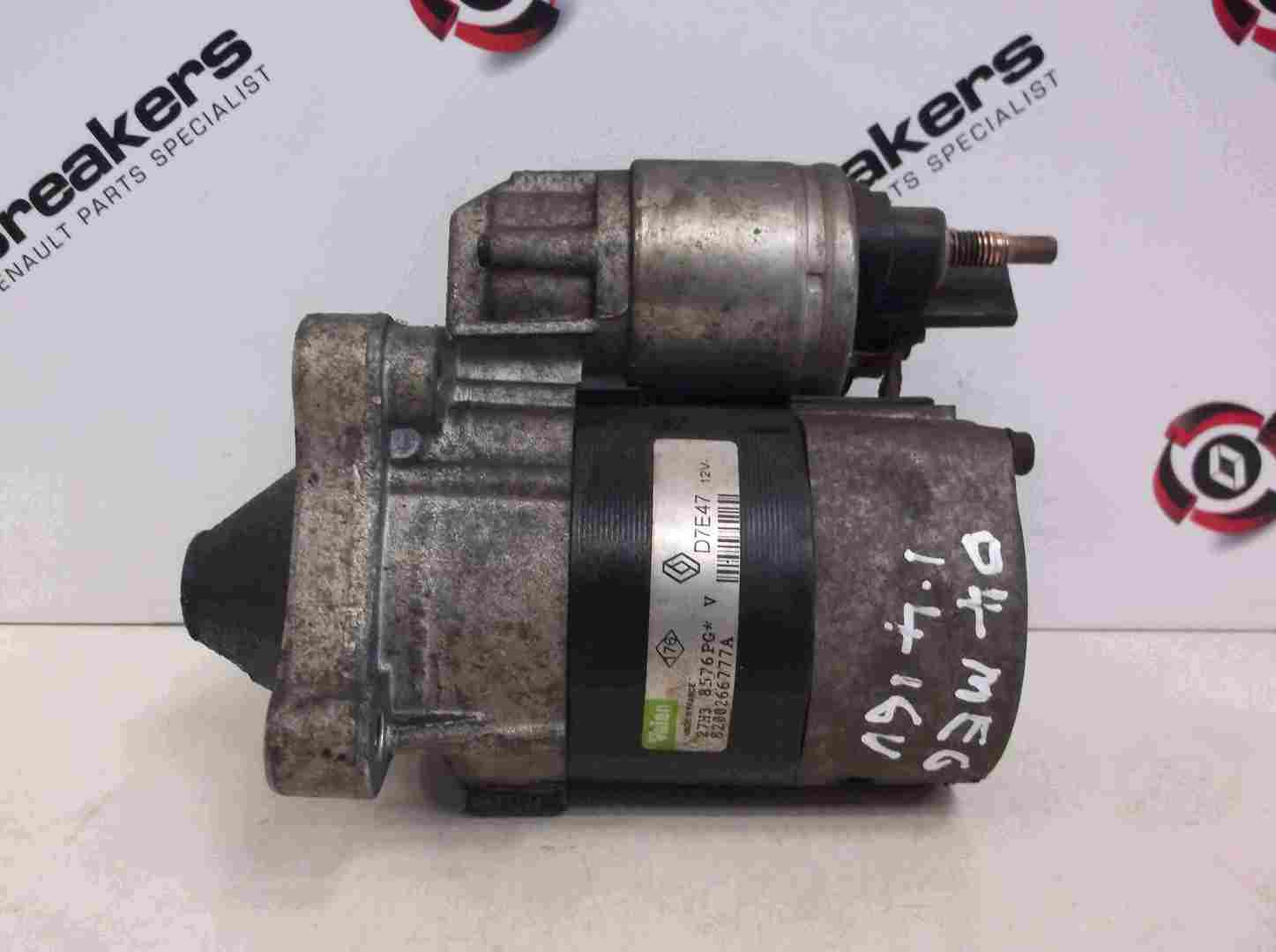 Renault Megane   Scenic 2002-2008 1.4 1.6 16v Starter Motor 8200266777