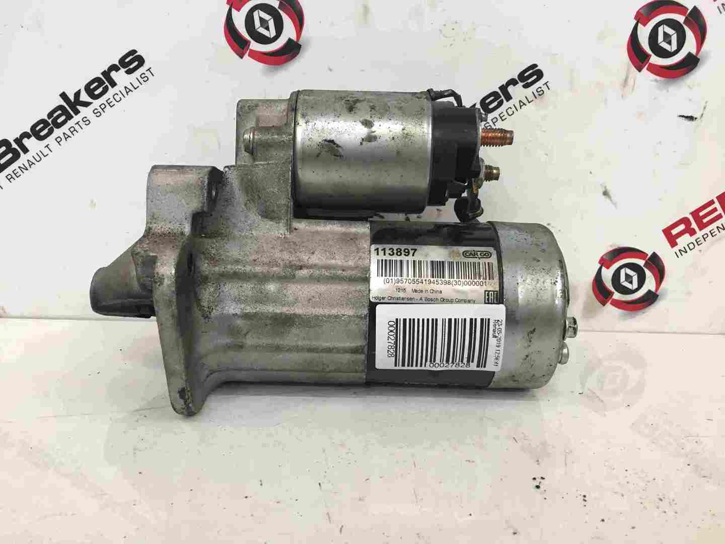Renault Megane 2002-2008 1.5 DCi Starting Starter Motor 113897