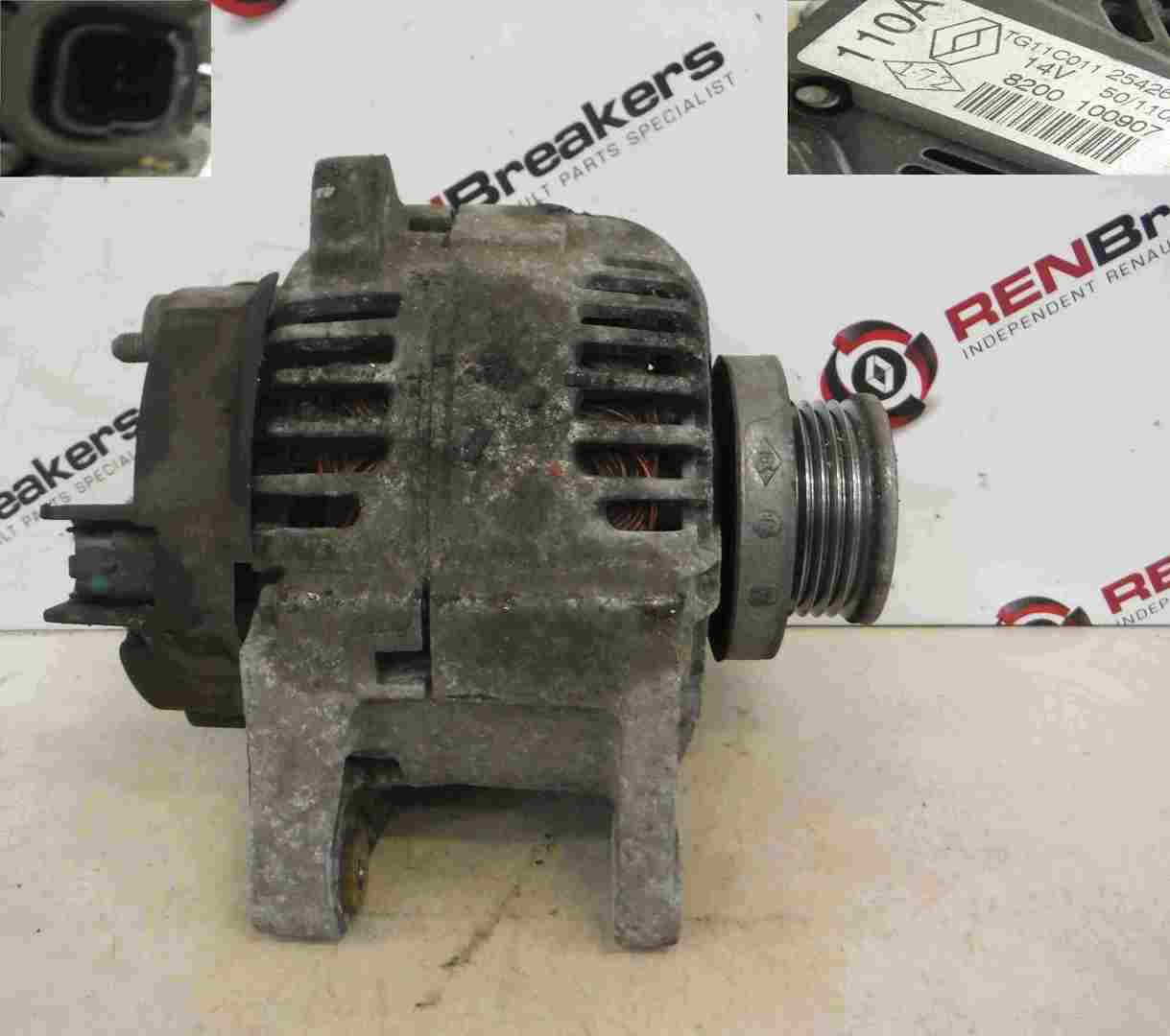 Renault Megane 2002-2008 1.5 dCi Alternator 8200100907