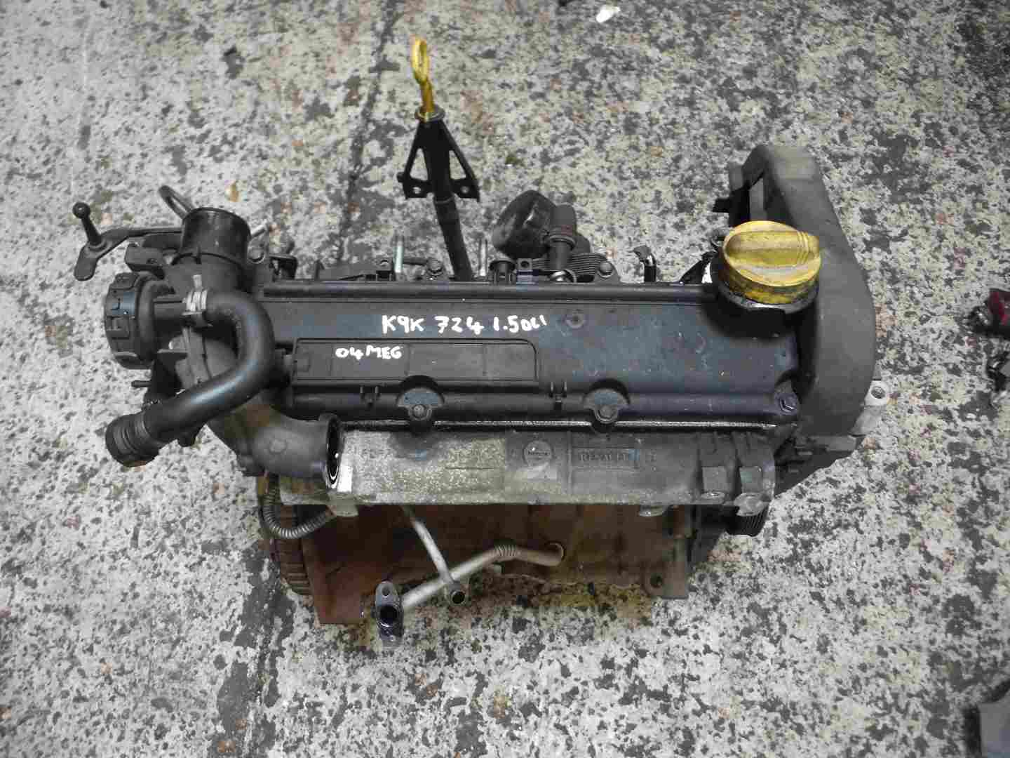 Renault Megane 2002-2008 1.5 dCi Engine K9K 724