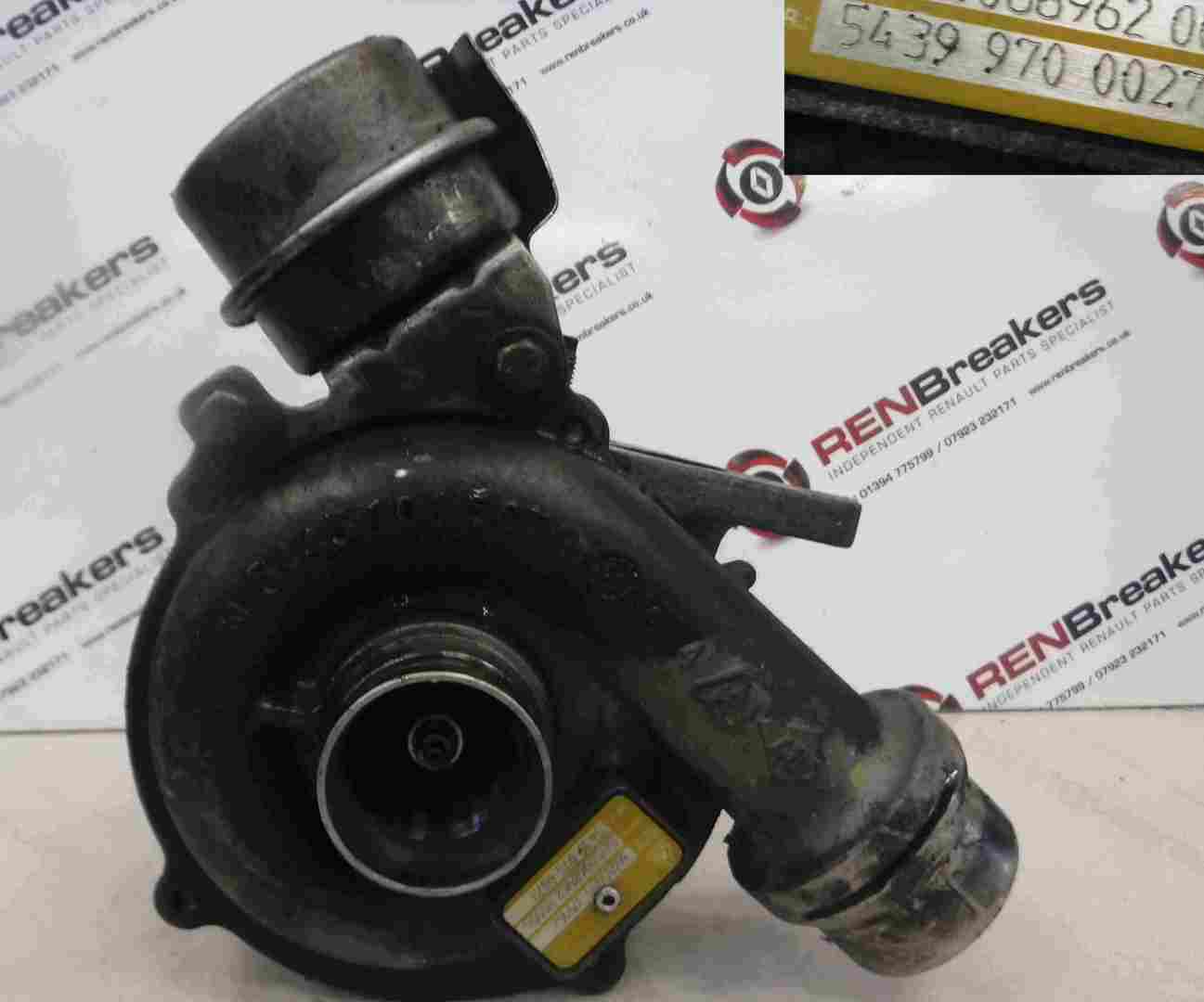 Renault Megane 2002-2008 1.5 dCi Turbo Charger Unit