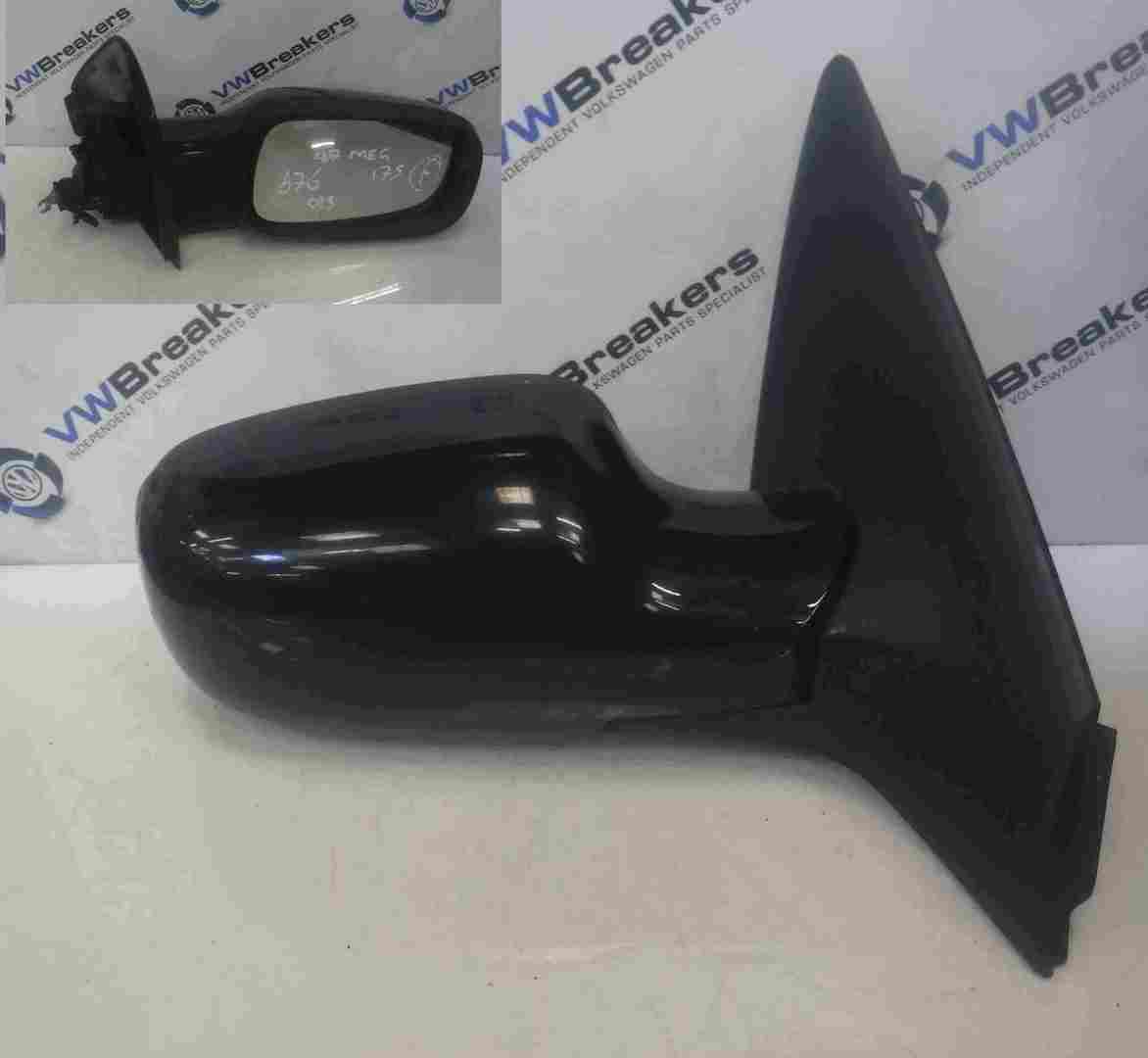 Renault Megane 2002-2008 175 Drivers OS Wing Mirror Black 676 Folding