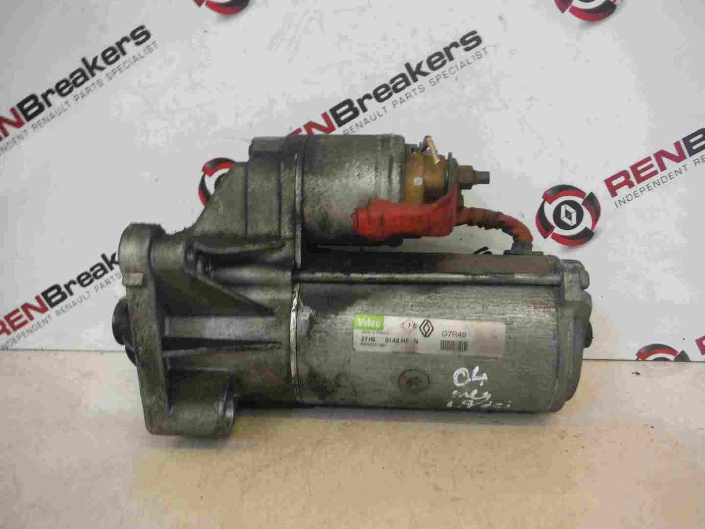 Renault Megane 2002-2008 1.9 dCi Starter Motor Starting