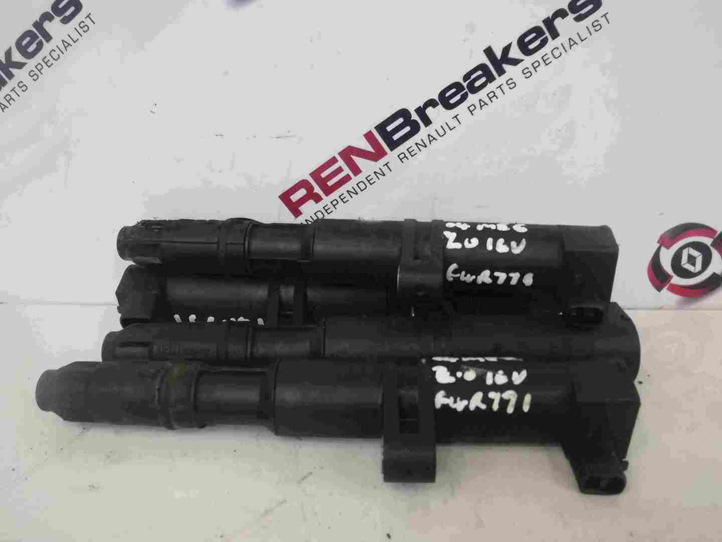 Renault Megane 2002-2008 2.0 16v Ignition Coil Pack Pencil Set X4