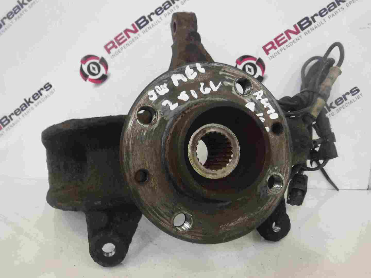 Renault Megane 2002-2008 2.0 16v Turbo Passenger NSF Front Wheel Hub + Sensor