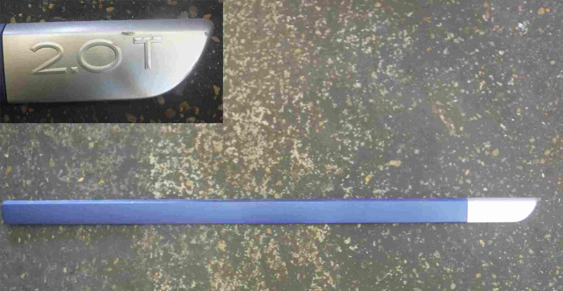 Renault Megane 2002-2008 2.0T Drivers OS Front Door Moulding Trim 3dr Blue TERNA
