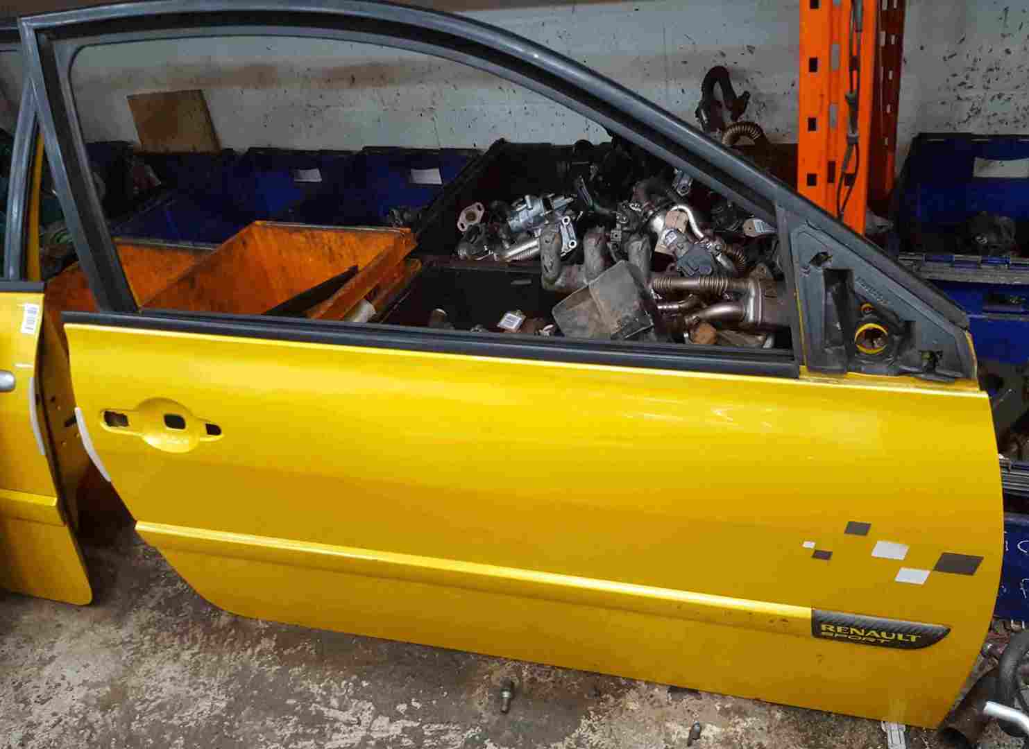Renault Megane 2002-2008 230 225 Drivers OSF Front Door Liquid Yellow TEJ37 3dr