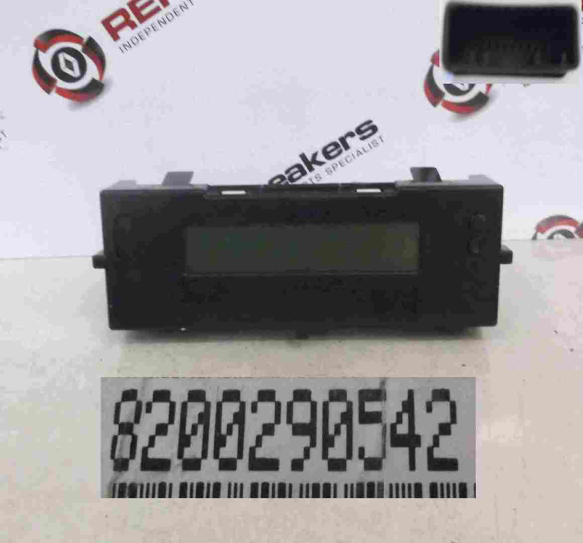 Renault Megane 20022008 Cd Radio Display Temperature Screen 8200755120