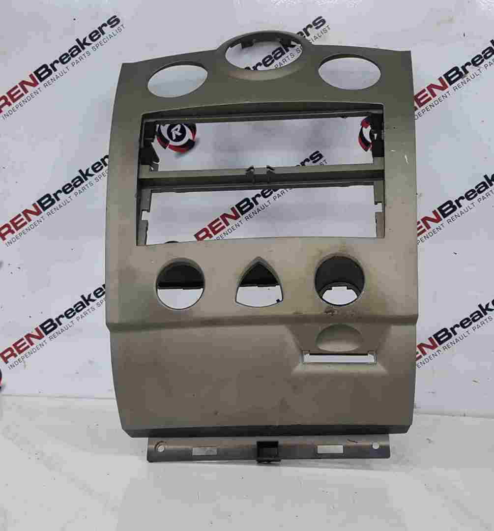 Renault Megane 2002-2008 Console Dashboard Heater Surround Beige Gold 8200455837