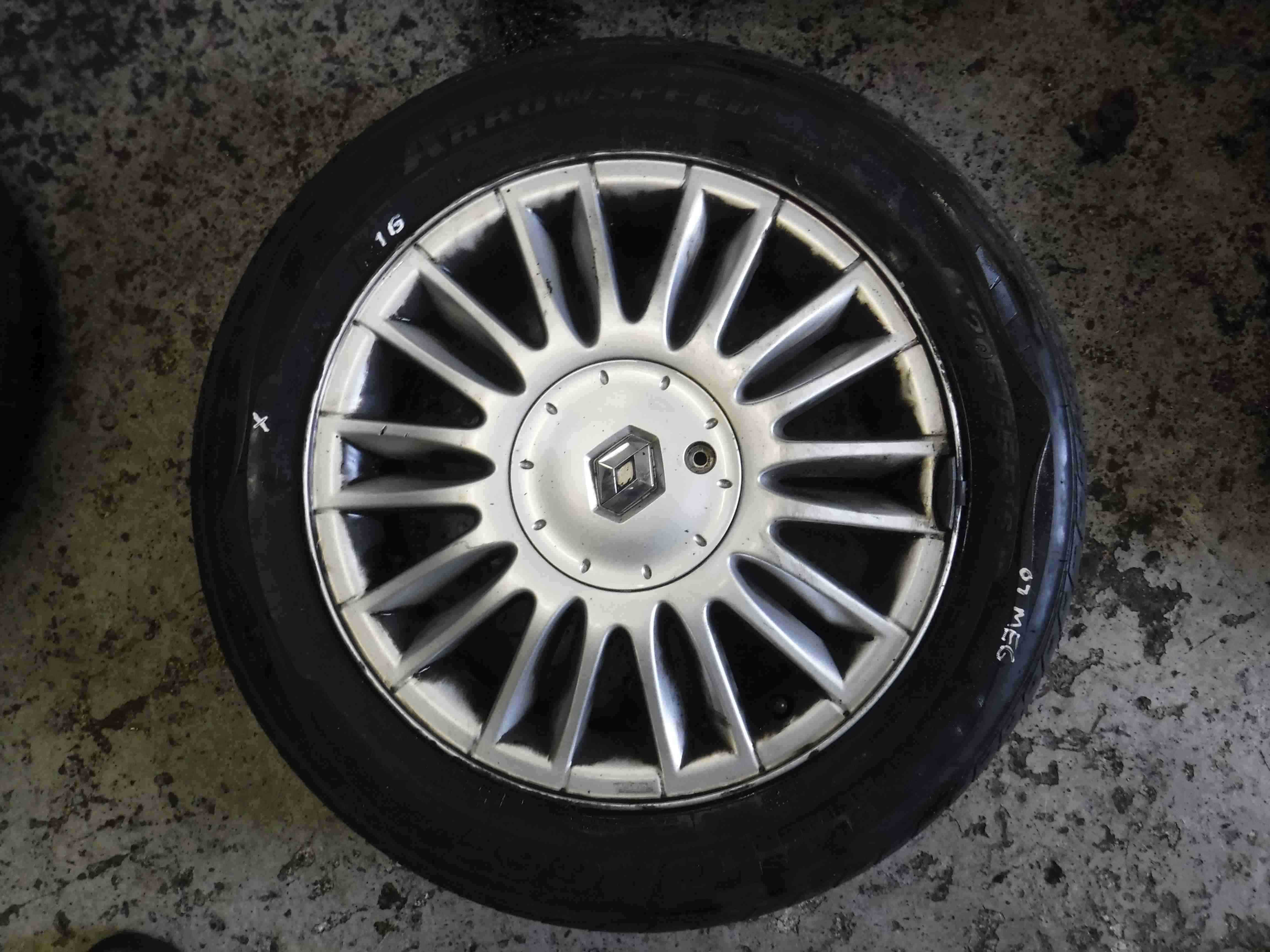 Renault Megane 2002-2008 Curacao Alloy Wheel 16Inch 3/5 3Mm