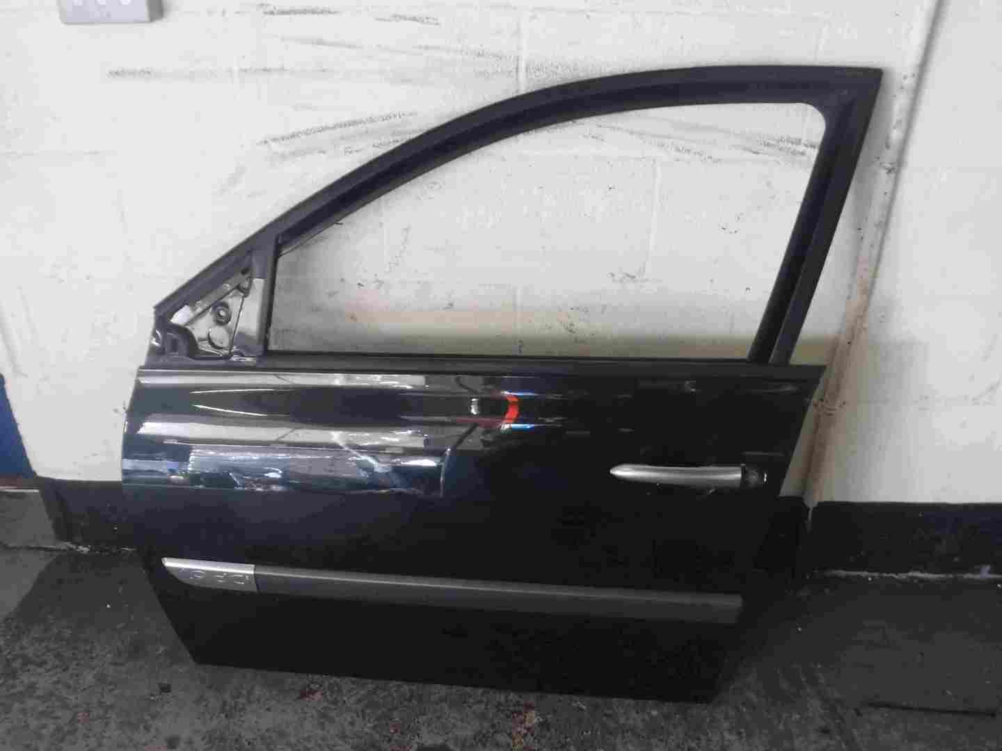 Renault Megane 2002-2008 Passenger NSF Front Door Black 676 5dr