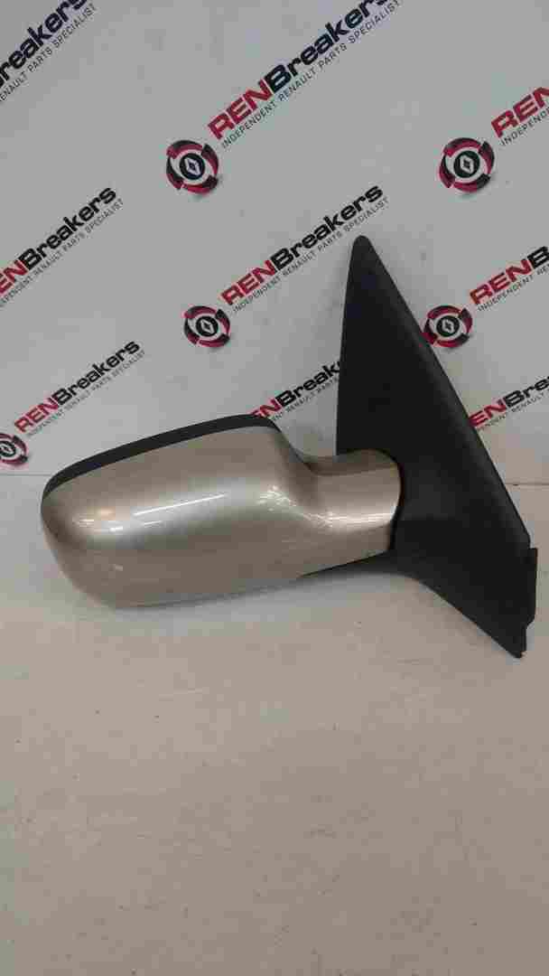 Renault Megane 2002-2008 Drivers OS Wing Mirror Beige Gold TED11
