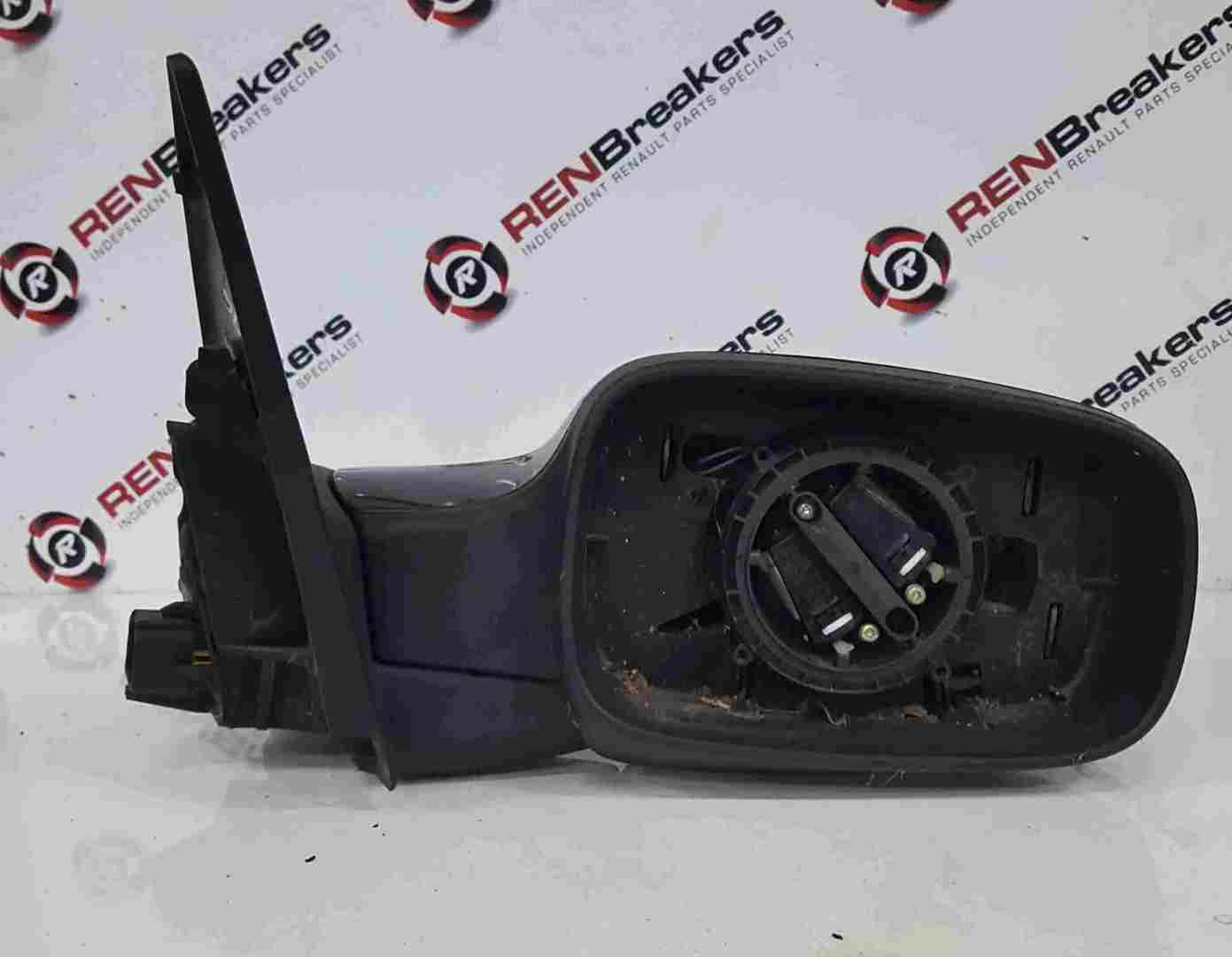Renault Megane 2002-2008 Drivers OS Wing Mirror Black 676
