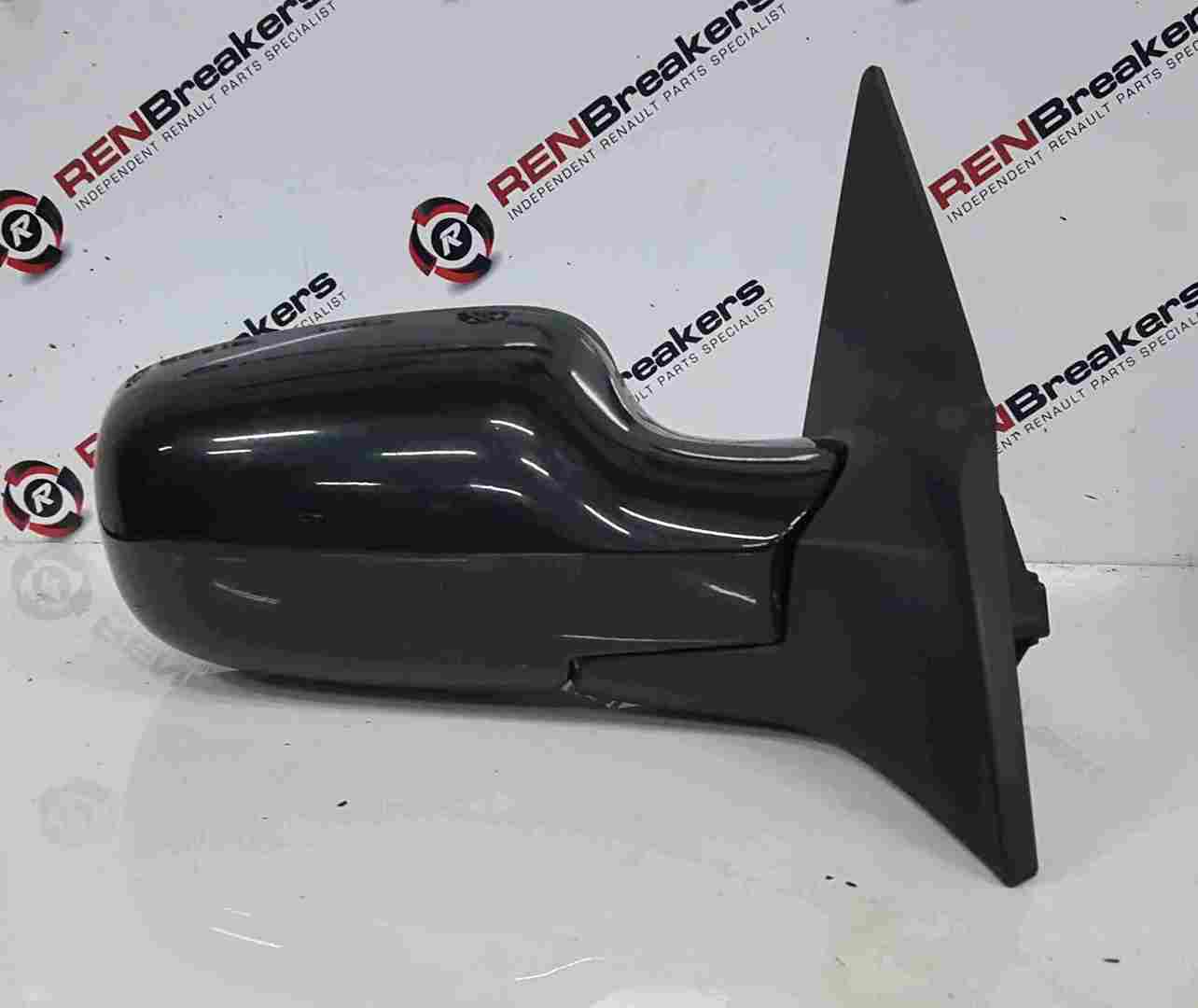 Thumb 2 Renault Megane 2002-2008 Drivers OS Wing Mirror Black 676