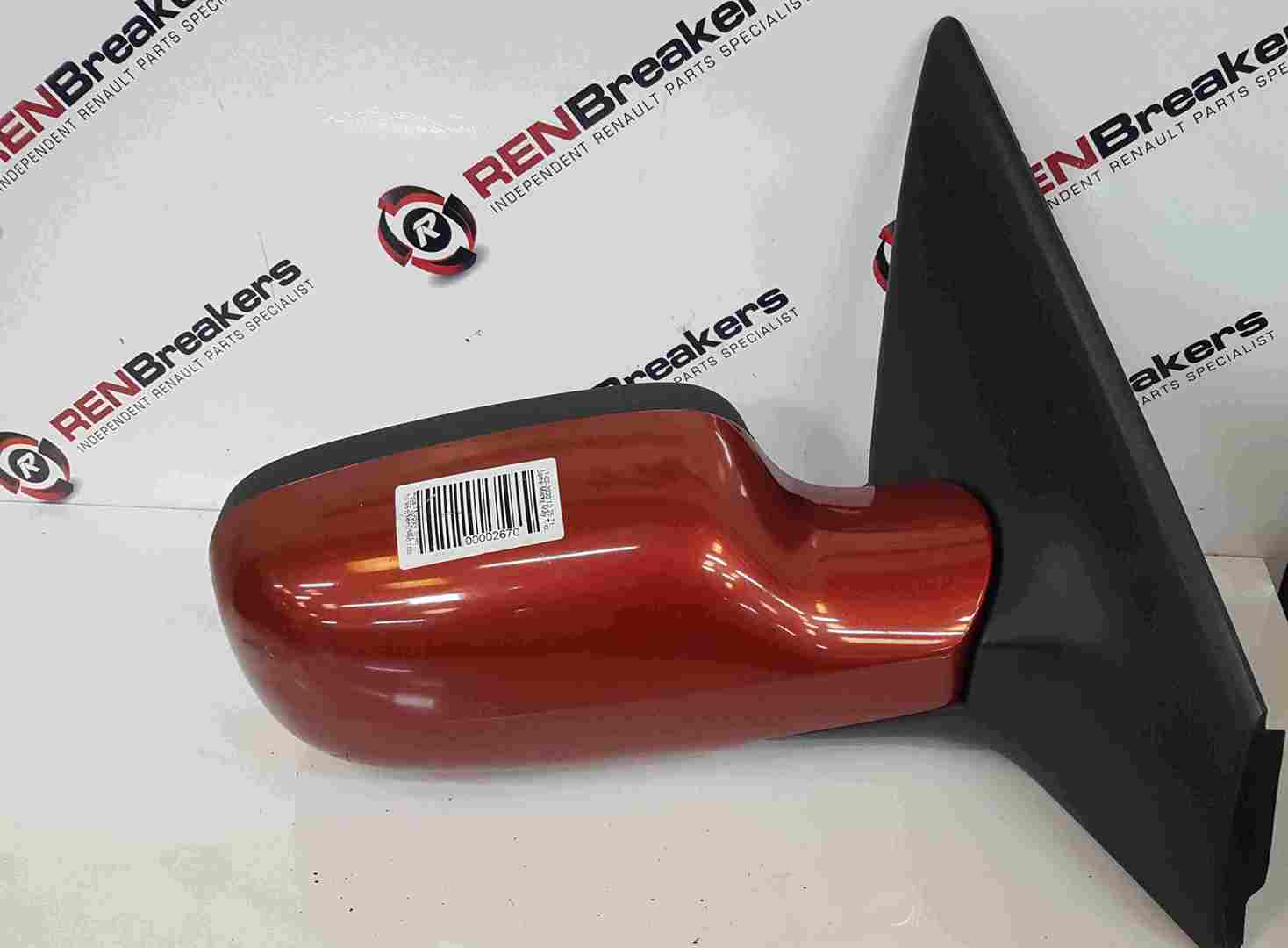 Thumb 2 Renault Megane 2002-2008 Drivers OS Wing Mirror Red TEb76