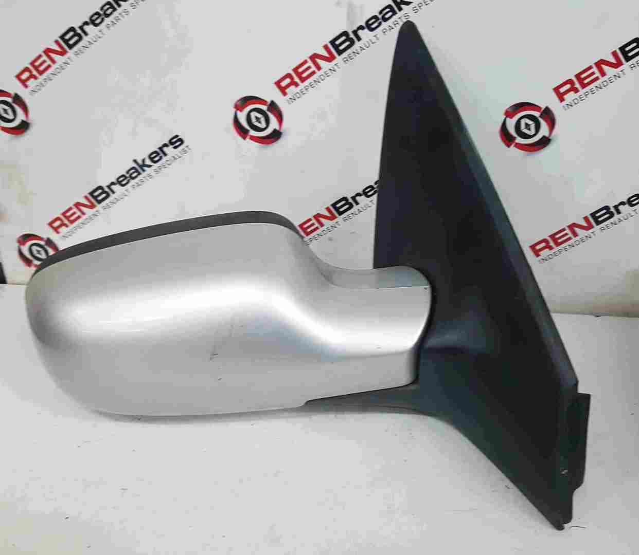 Thumb 4 Renault Megane 2002-2008 Drivers OS Wing Mirror Silver TED69 Electric