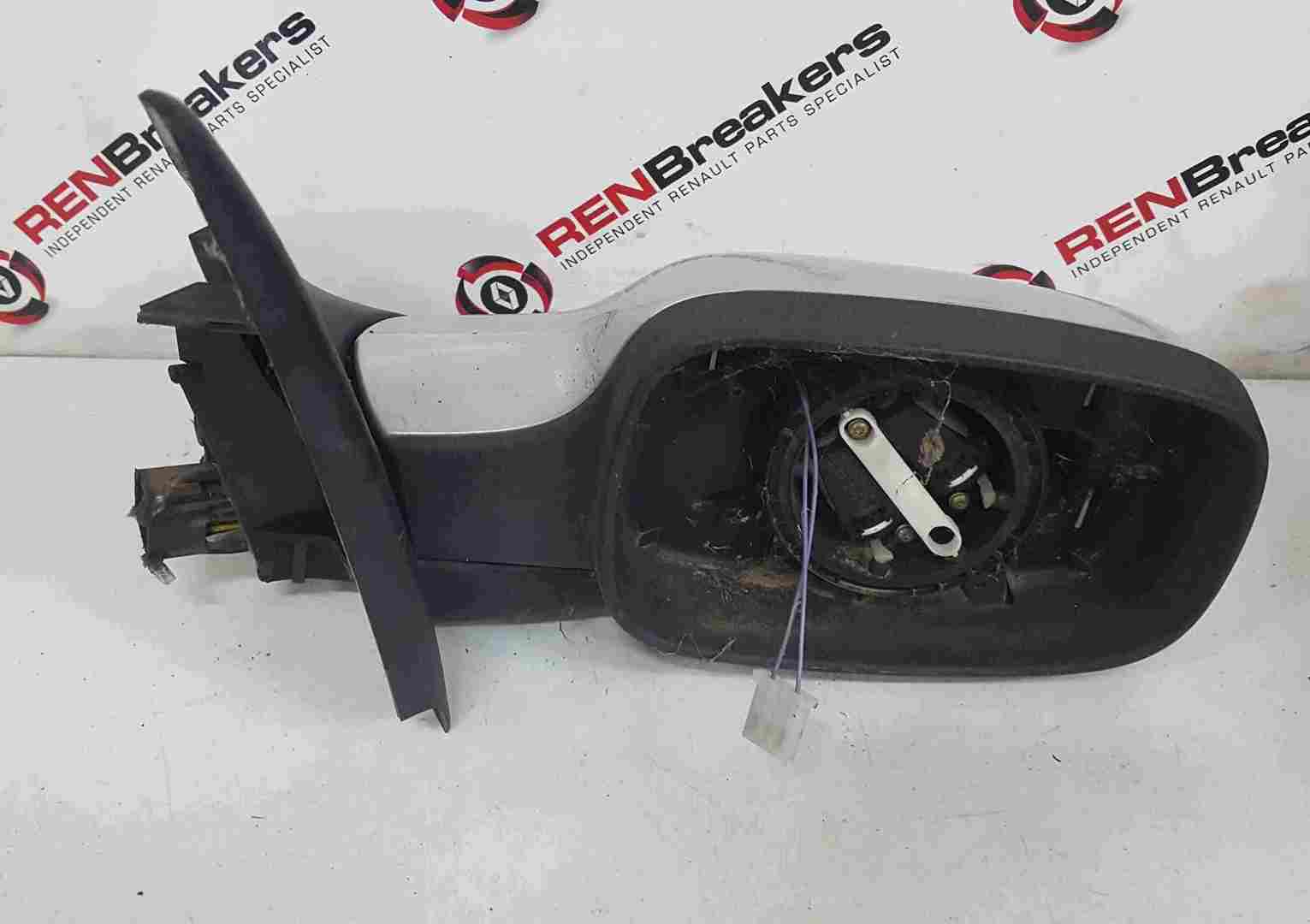 Thumb 3 Renault Megane 2002-2008 Drivers OS Wing Mirror Silver TED69 Electric