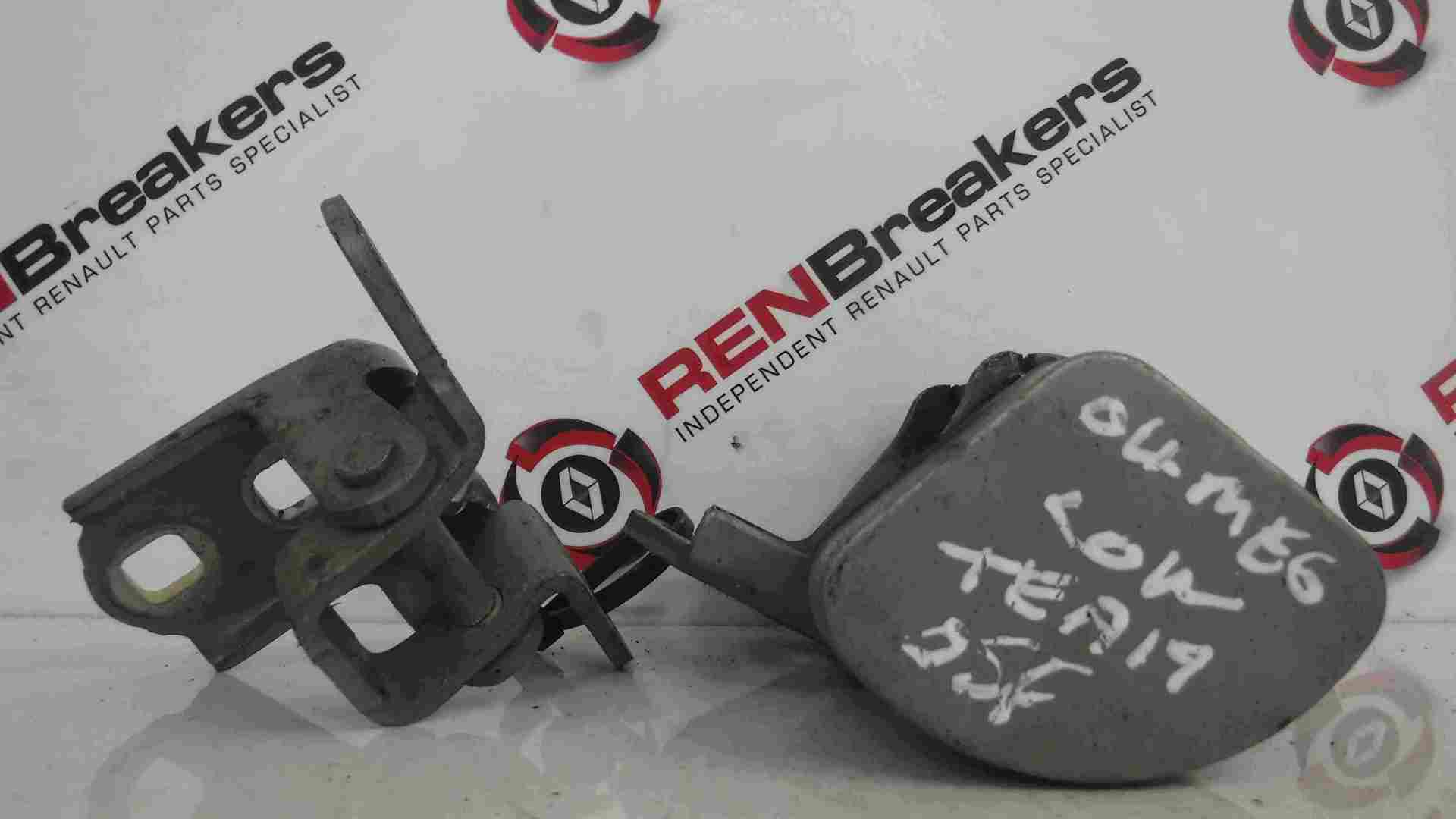 Renault Megane 2002-2008 Drivers OSF Front Door Hinges Silver TEA19