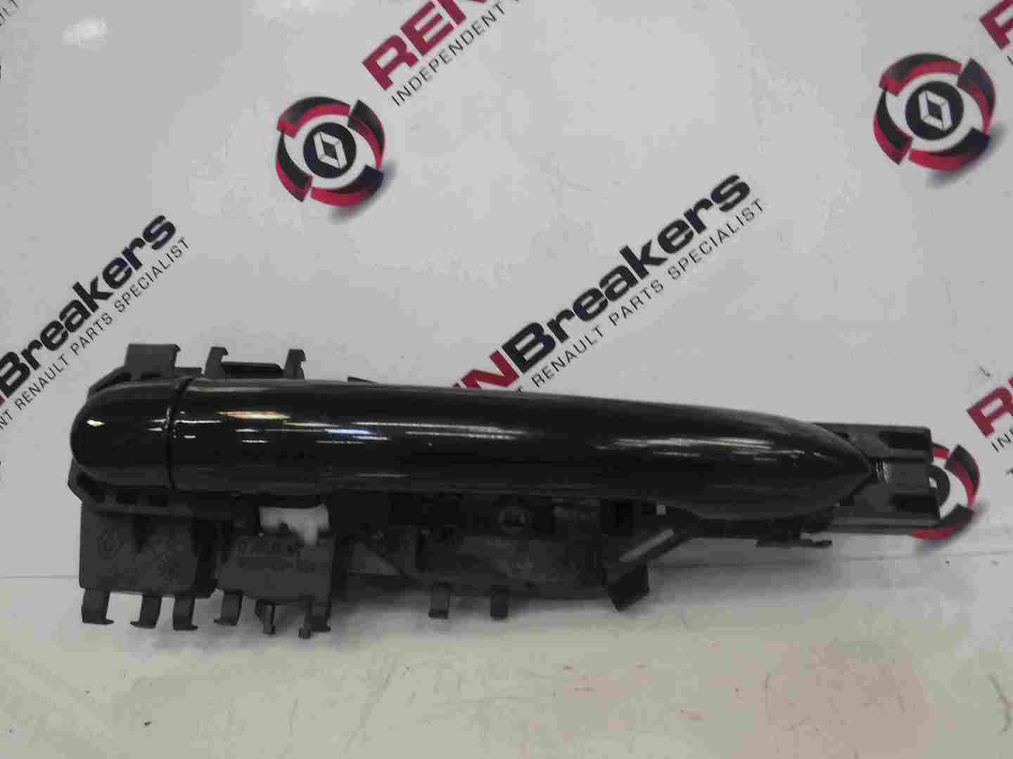 Renault Megane 2002-2008 Drivers OSF Front Exterior Door Handle Black 676