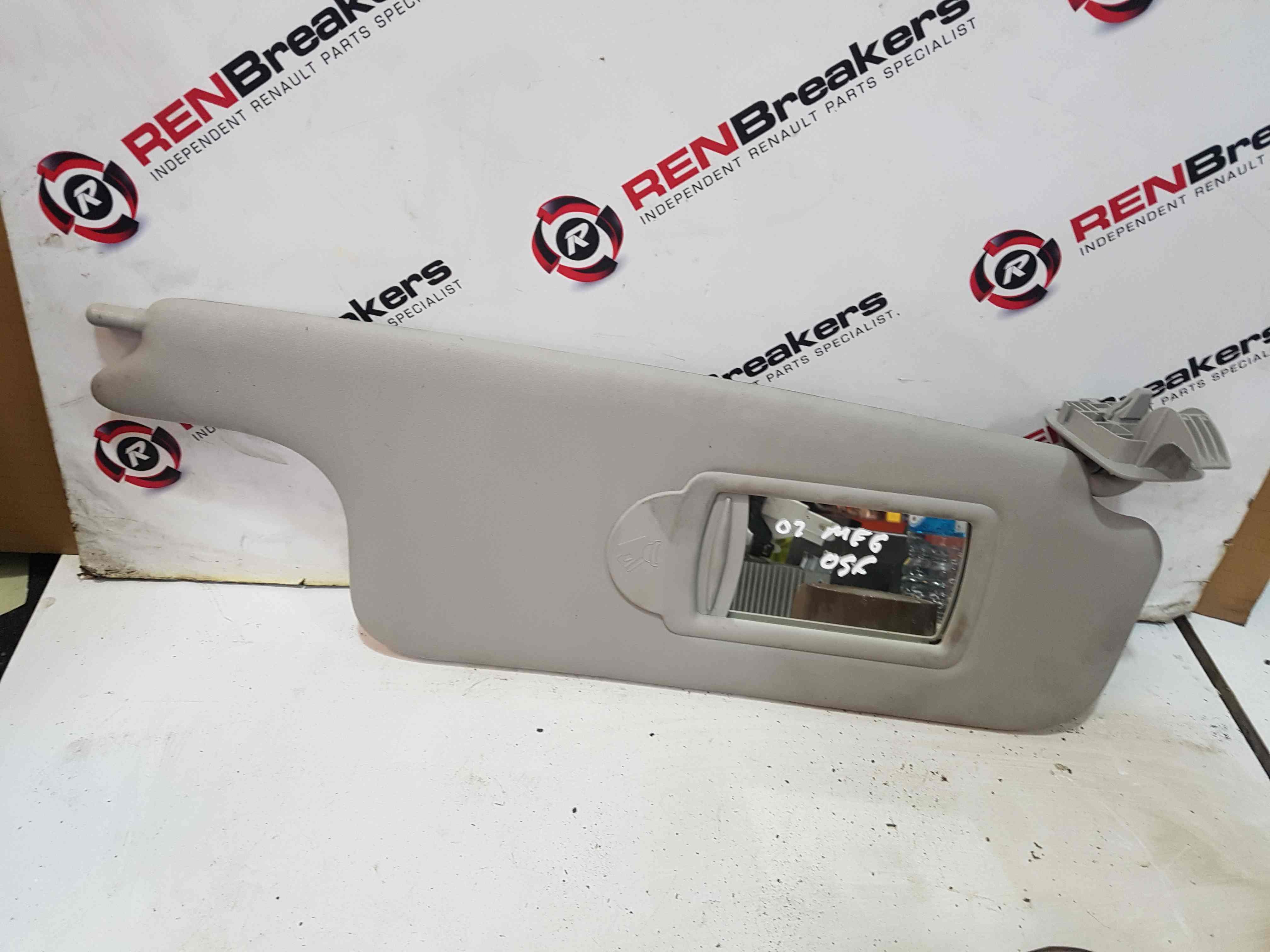 Renault Megane 2002-2008 Drivers OSF Sun Visor Shade
