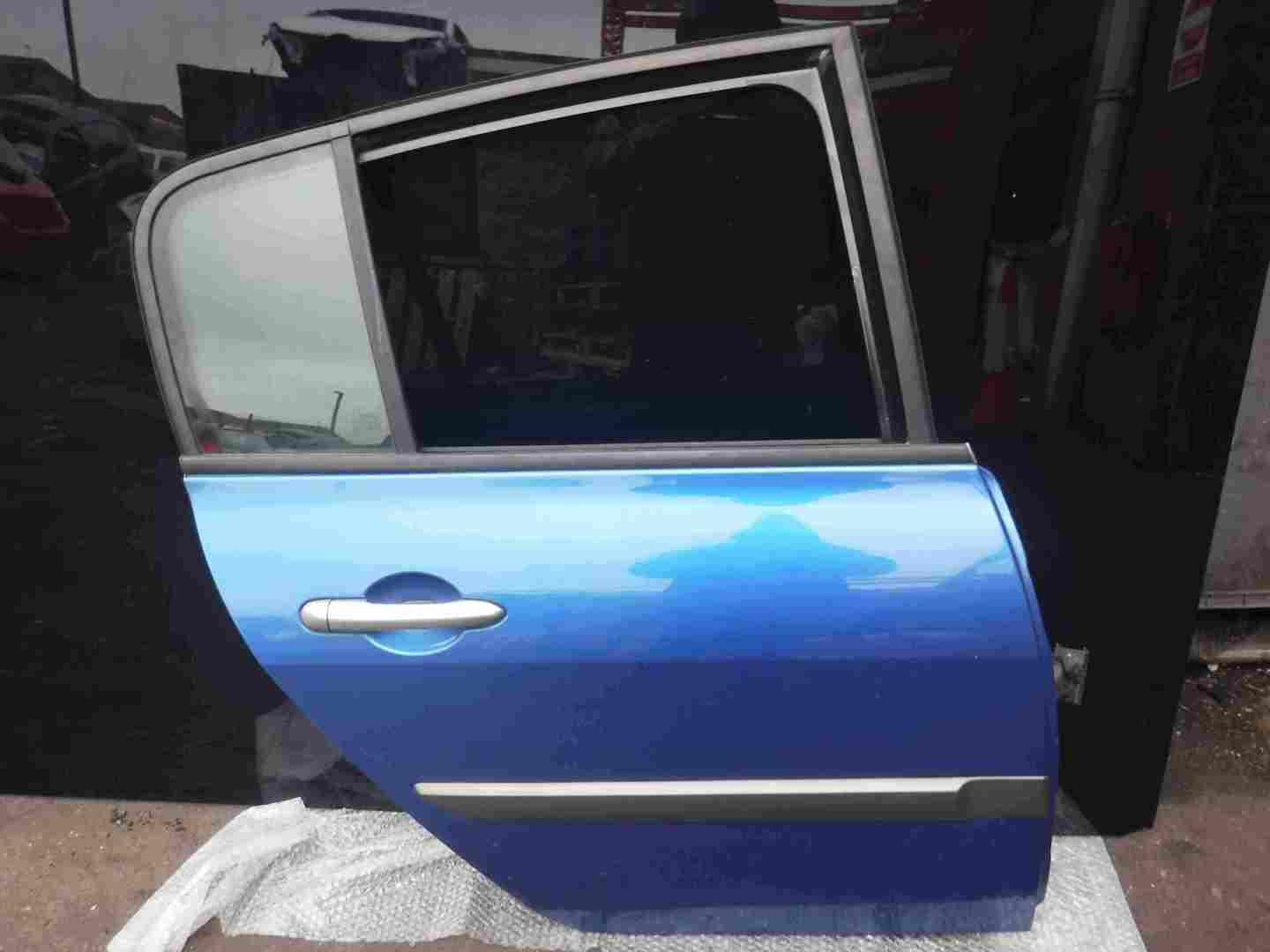 Renault Megane 2002-2008 Drivers OSR Rear Door Blue TEI45 TE145
