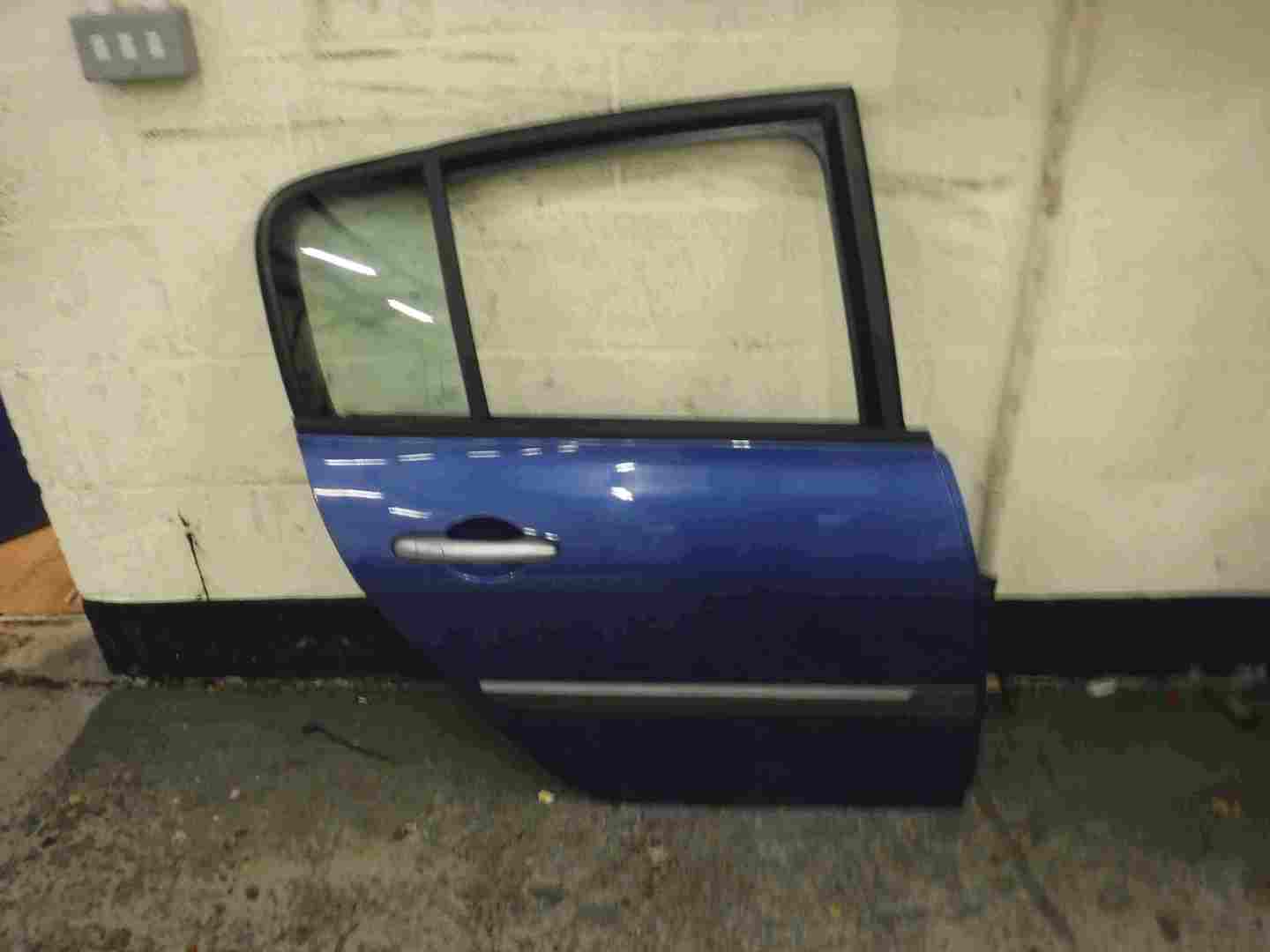 Renault Megane 2002-2008 Drivers OSR Rear Door Blue TEI45 TE145 5dr