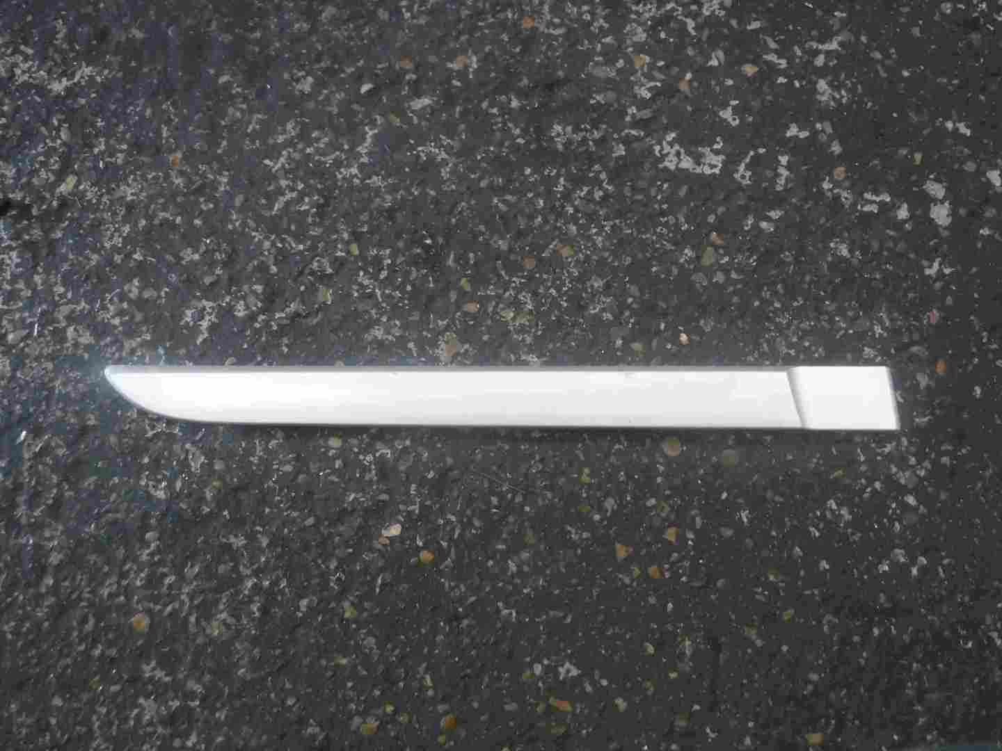 Renault Megane 2002-2008 Drivers OSR Rear Door Moulding Silver Trim TED69
