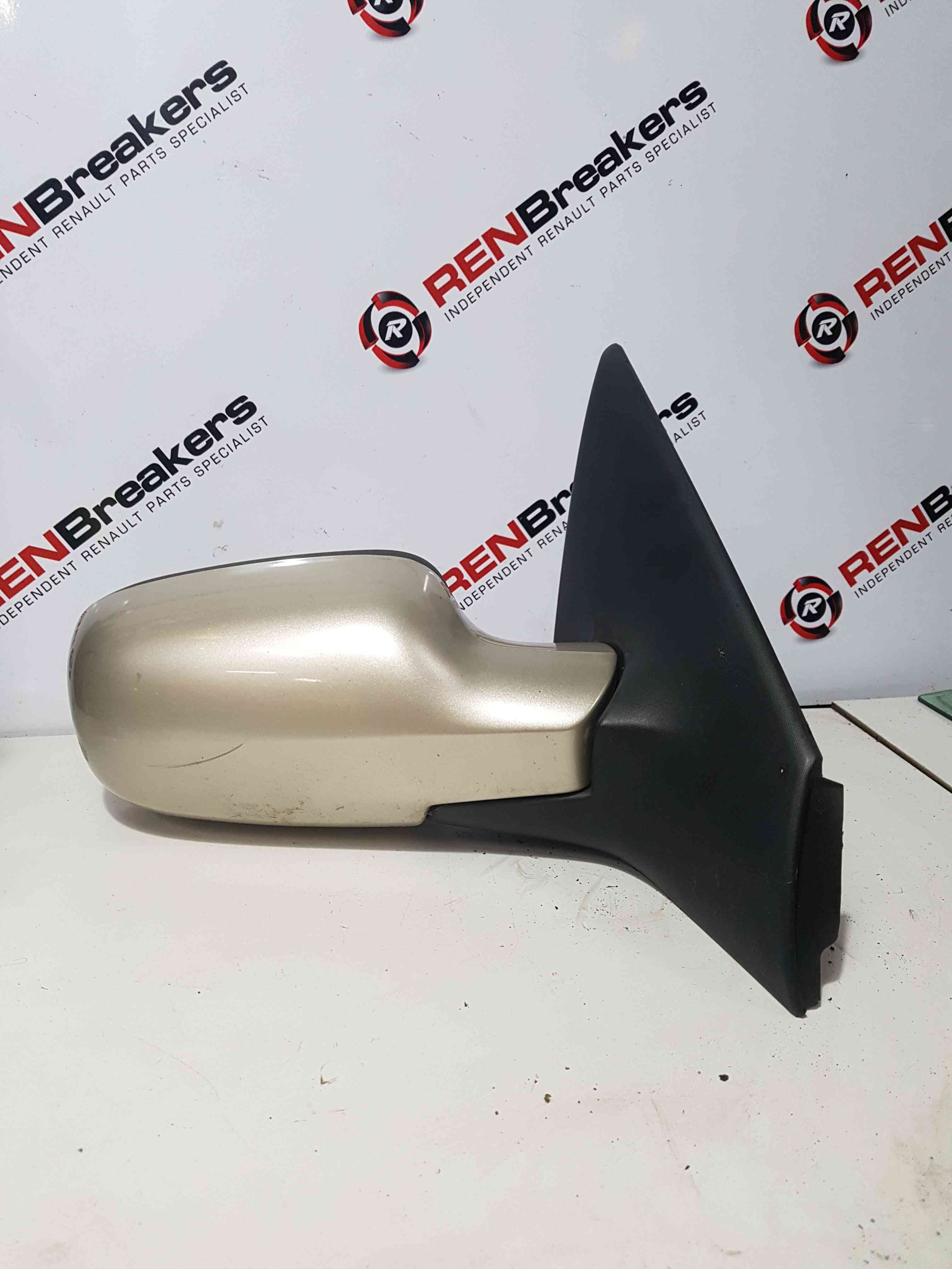 Thumb 2 Renault Megane 2002-2008 Drivers Os Wing Mirror Beige Gold Ted11