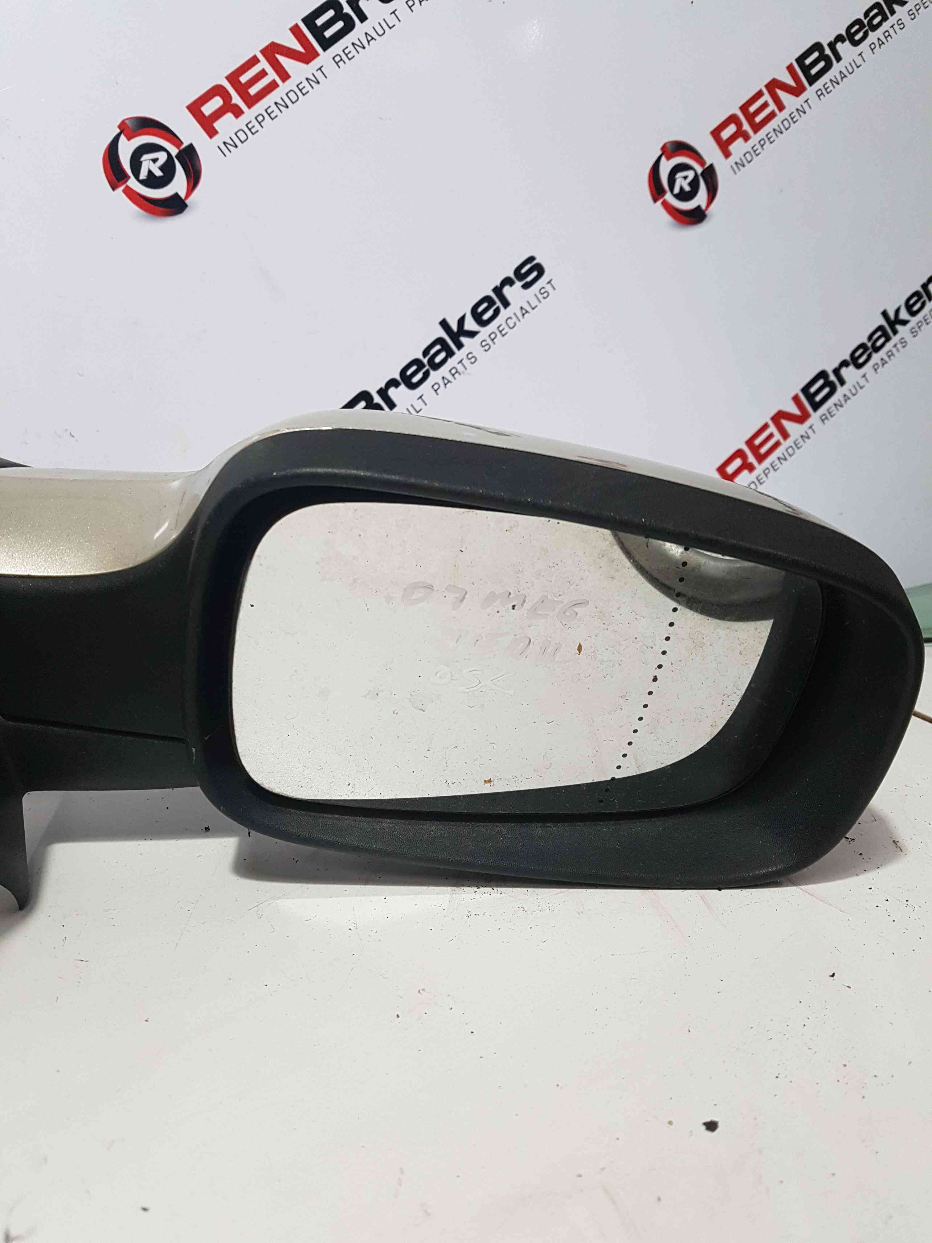 Thumb 6 Renault Megane 2002-2008 Drivers Os Wing Mirror Beige Gold Ted11