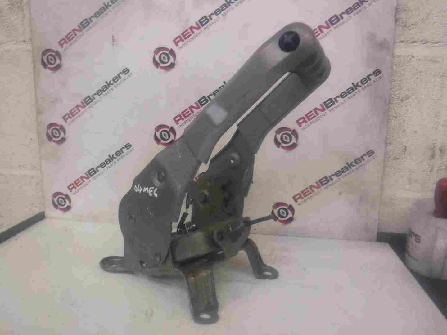 Renault Megane 2002-2008 Dual Twin Handbrake Silver MISSING BUTTON