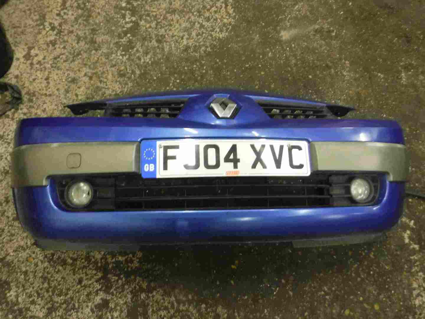 Renault Megane 2002-2008 Front Bumper Blue TEI45 TE145