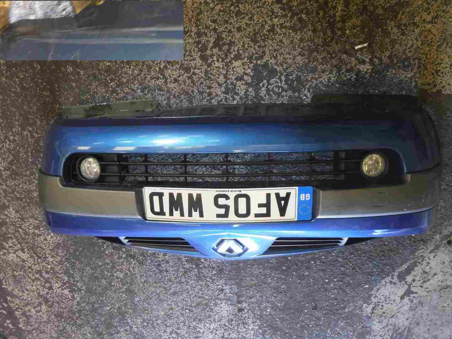 Renault Megane 2002-2008 Front Bumper Blue TEI45 TE145